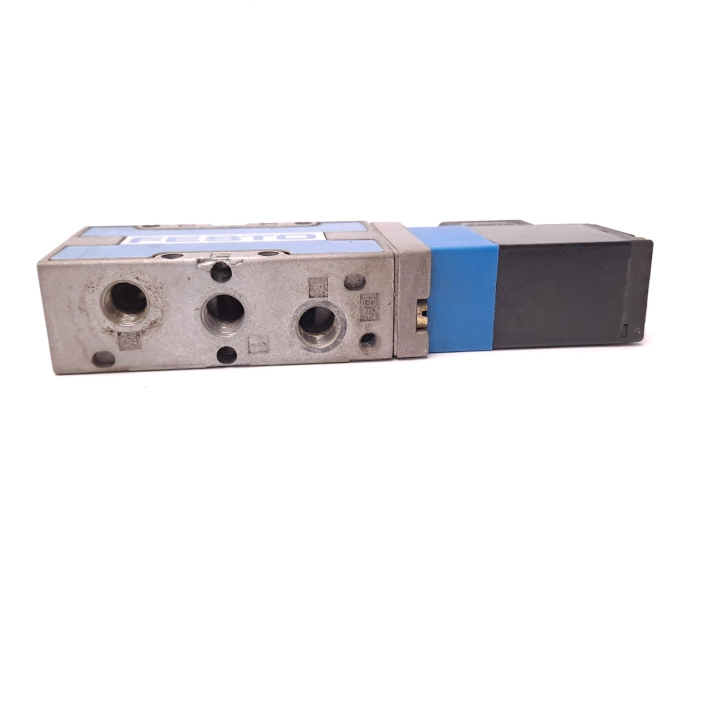 Used Festo MVH-5-1/8-S-B Solenoid Valve, 2-Position 5-Port, Voltage: 24VDC, 2.5W