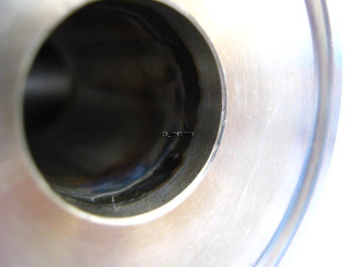 Used Sanitary Fitting 5/8" Elbow 90° 1" Flange to 2" Flange SS316L