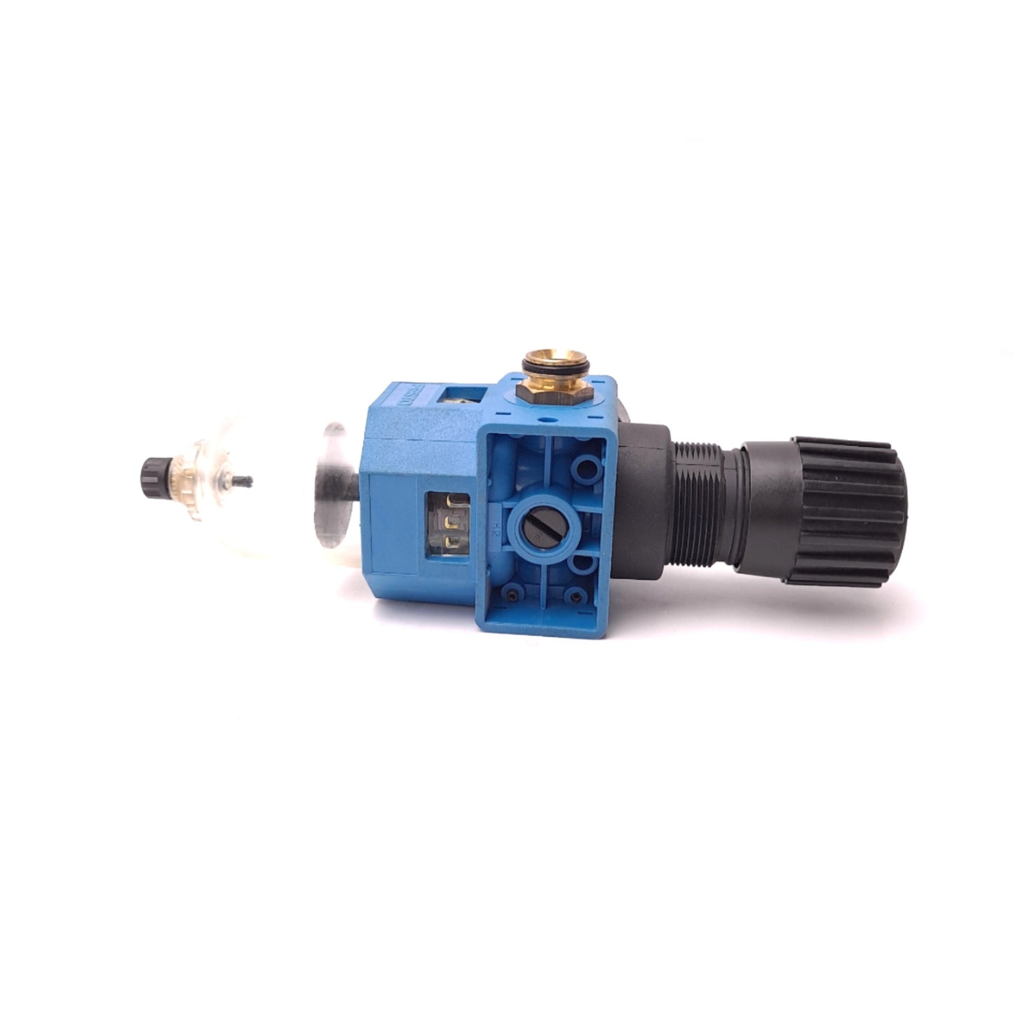 Used Festo LFR-D-1/4-S-B Filter Regulator, Max Inlet Pressure: 200 PSI , Ports: G1/4