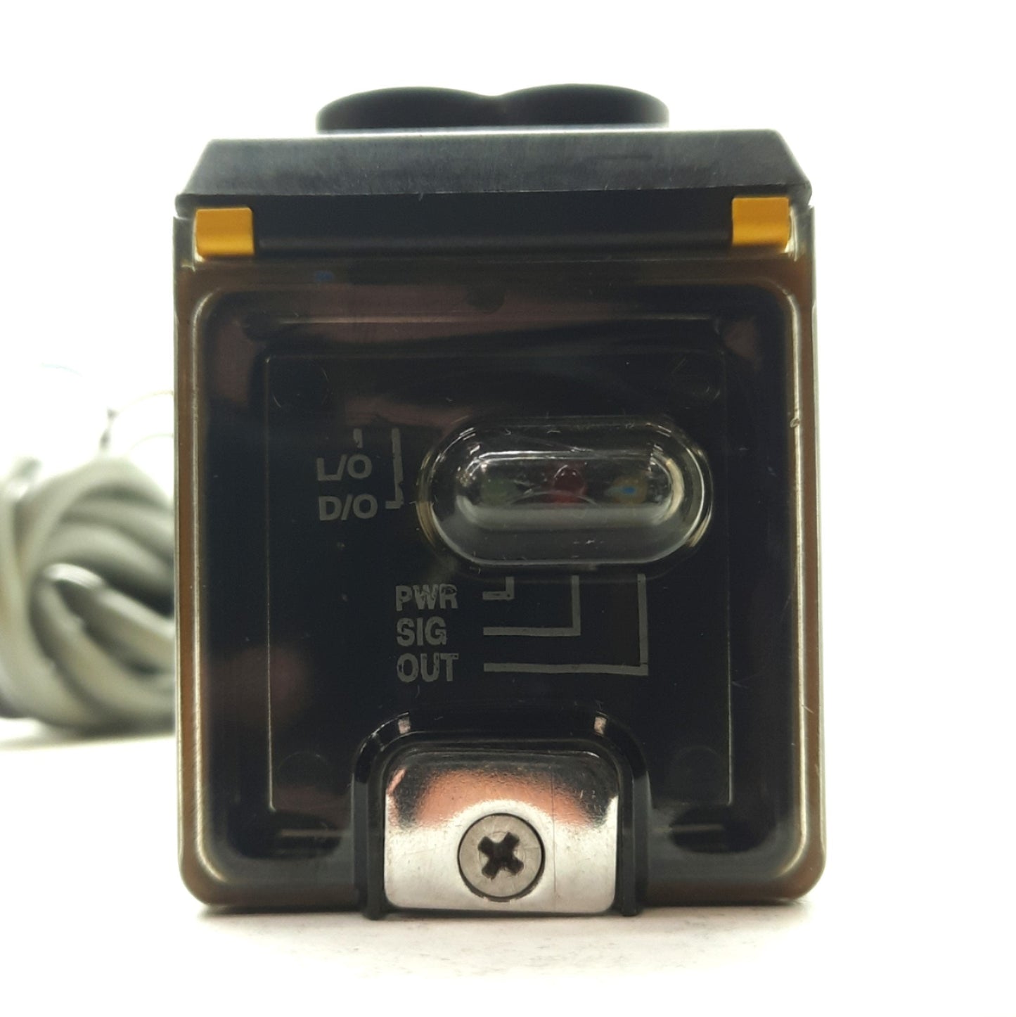 Used Banner Q45BW22F Fiber Optic Sensor/Amplifier, SPST SS, 3-Wire, 90-250VAC 300mA