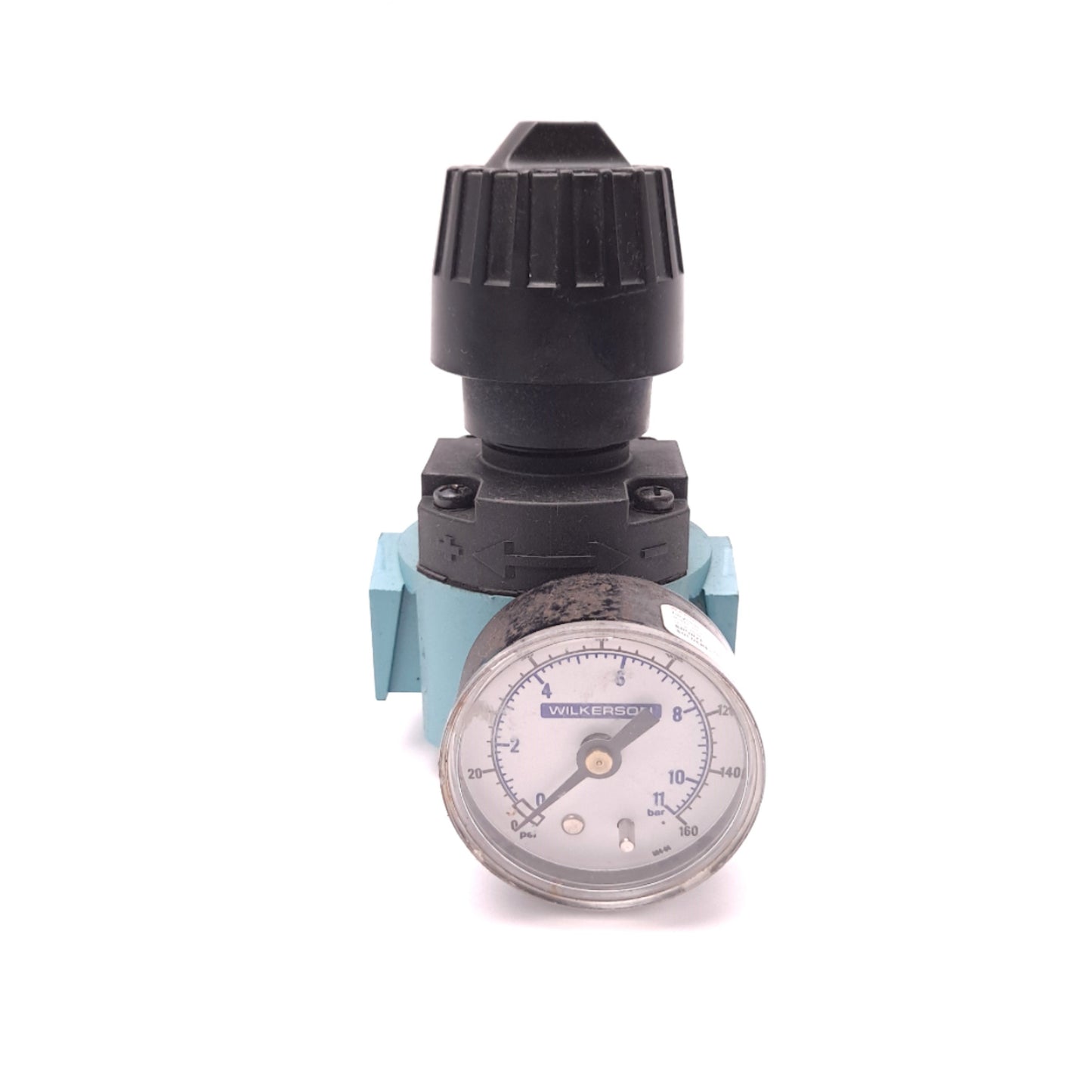 Used Wilkerson R16-02-000A Air Regulator W/0-160 Gauge 1/4" NPT 0-125 PSI