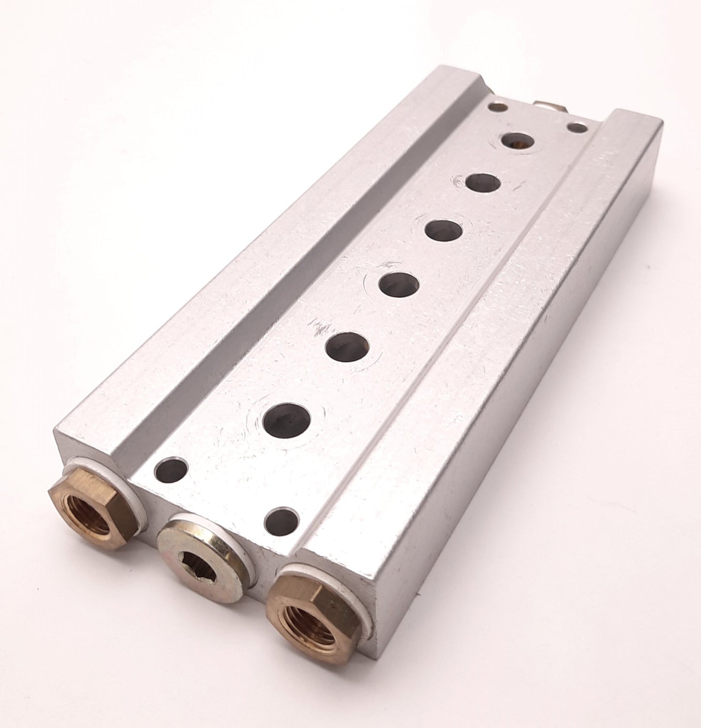 Used Festo PRS-1/8-6 B Manifold, 6-Slots, Ports: G 3/8
