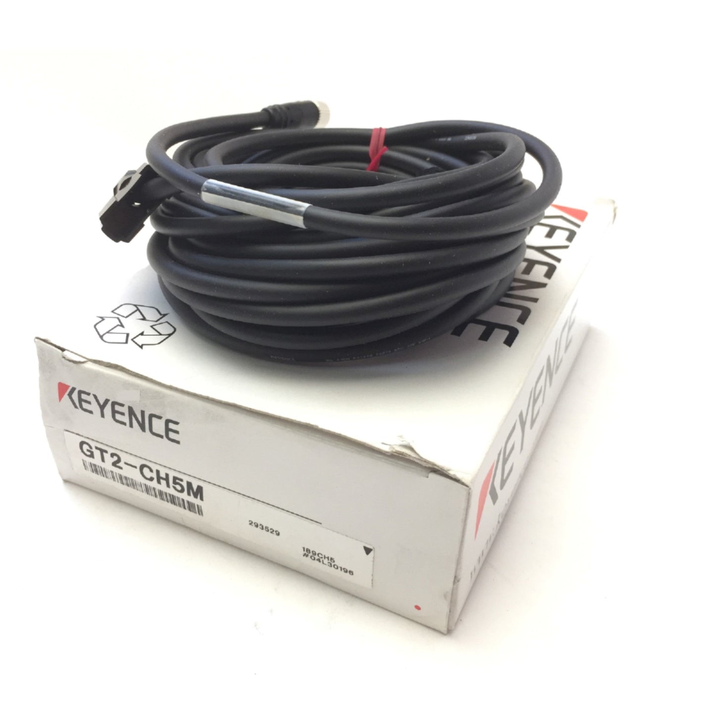New Keyence GT2-CH5M High-Accuracy Digital Contact Sensor Head Cable Straight, M8 5M