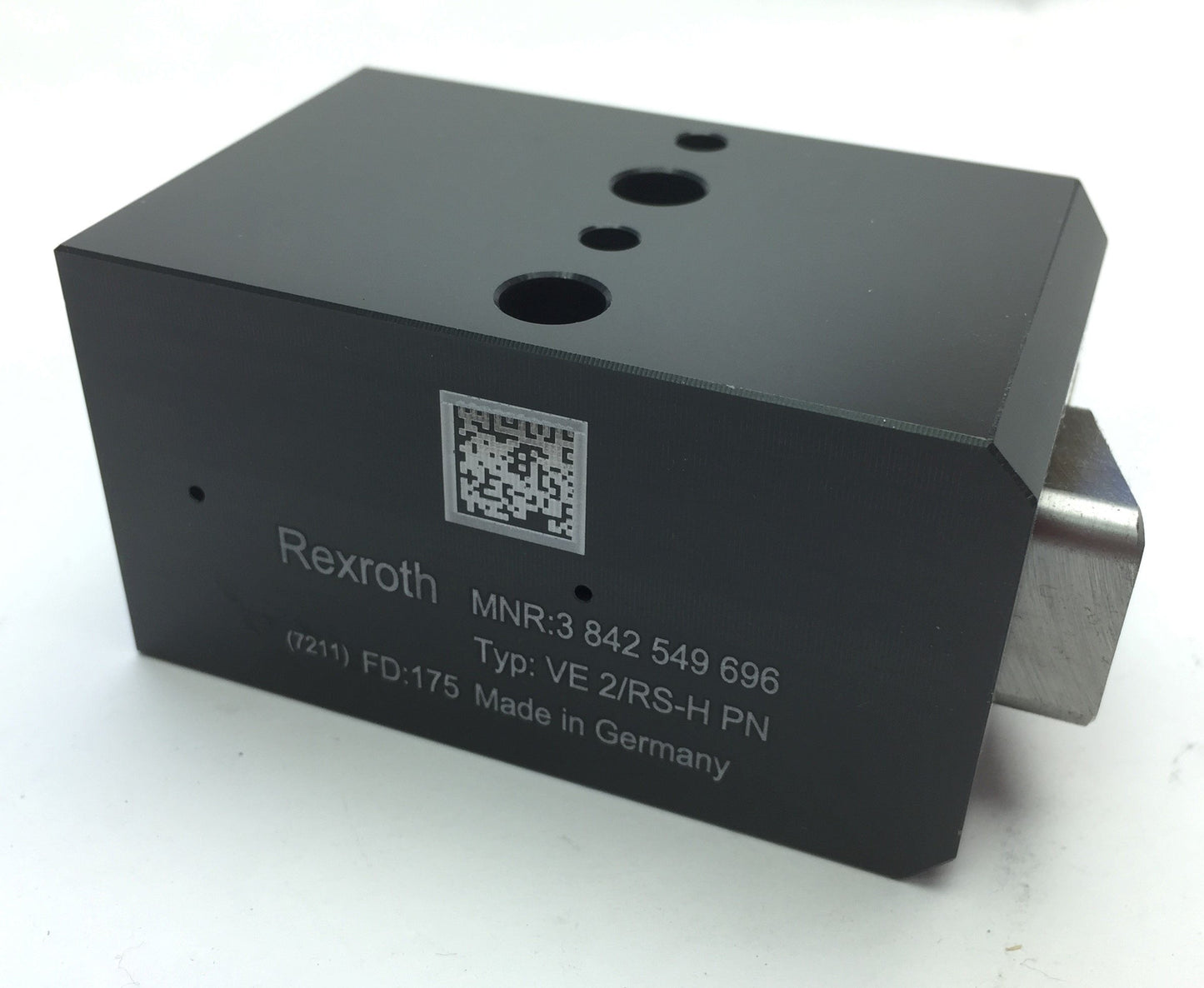 New – Open box Bosch Rexroth 3842549696 VE 2/RS-H VE4/RS Return Stop Spring-Loaded Safety Catch