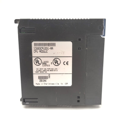 Used GE Fanuc IC693CPU331-AA Series 90-30 PLC CPU Processor Module, 16KB, 10MHz