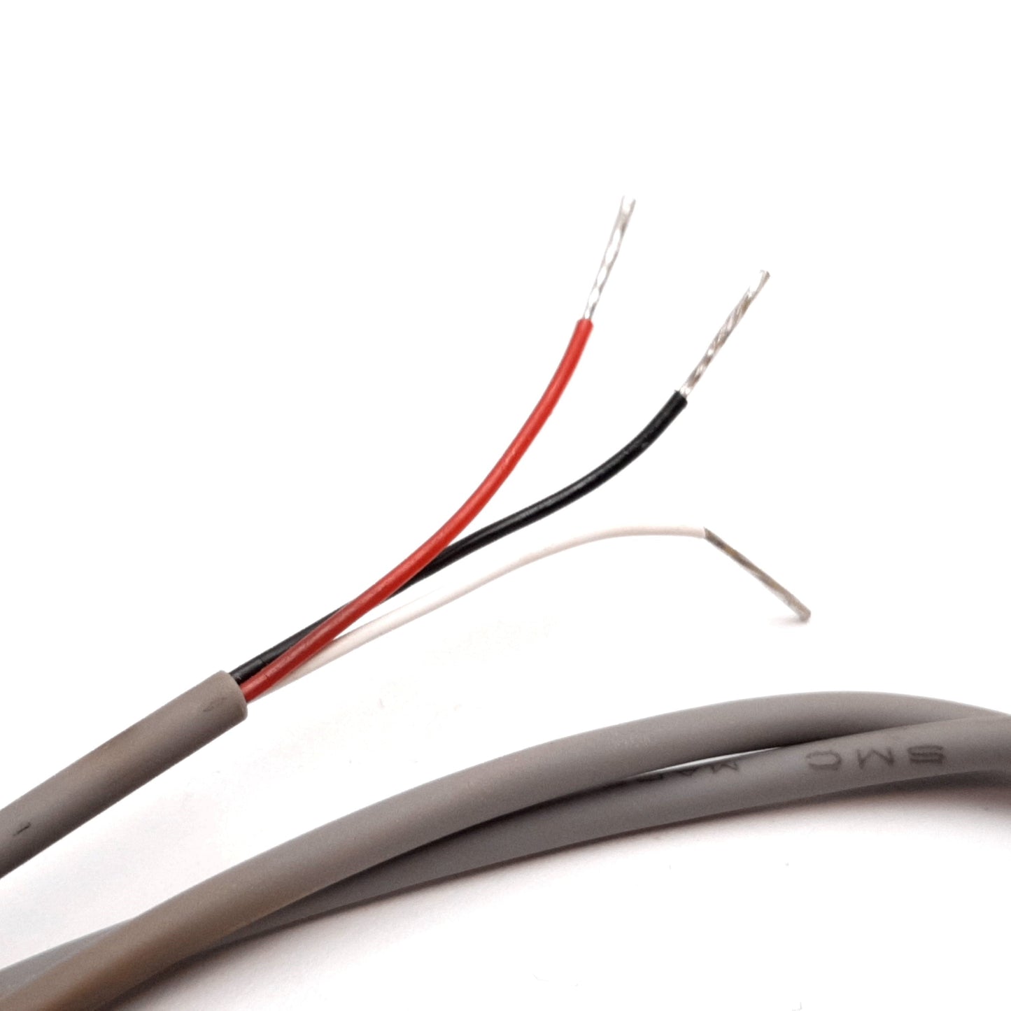 Used SMC D-F9N Cylinder Position Sensor Switch, NPN, 24VDC, 3-Wire, 18" Long