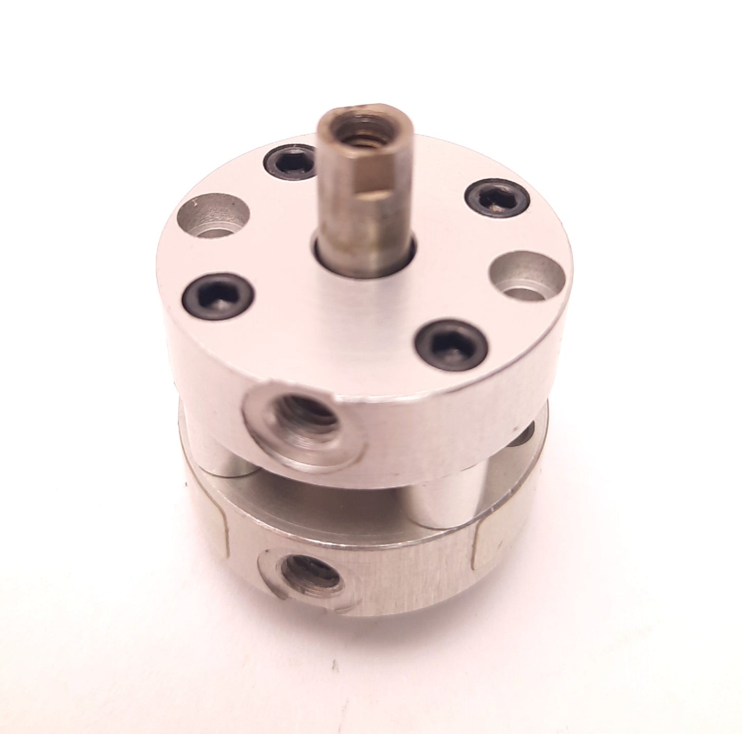 Used Bimba FOD-020.25 Flat 1 Compact Cylinder, Double End Rod, 9/16" Bore,1/4" Stroke
