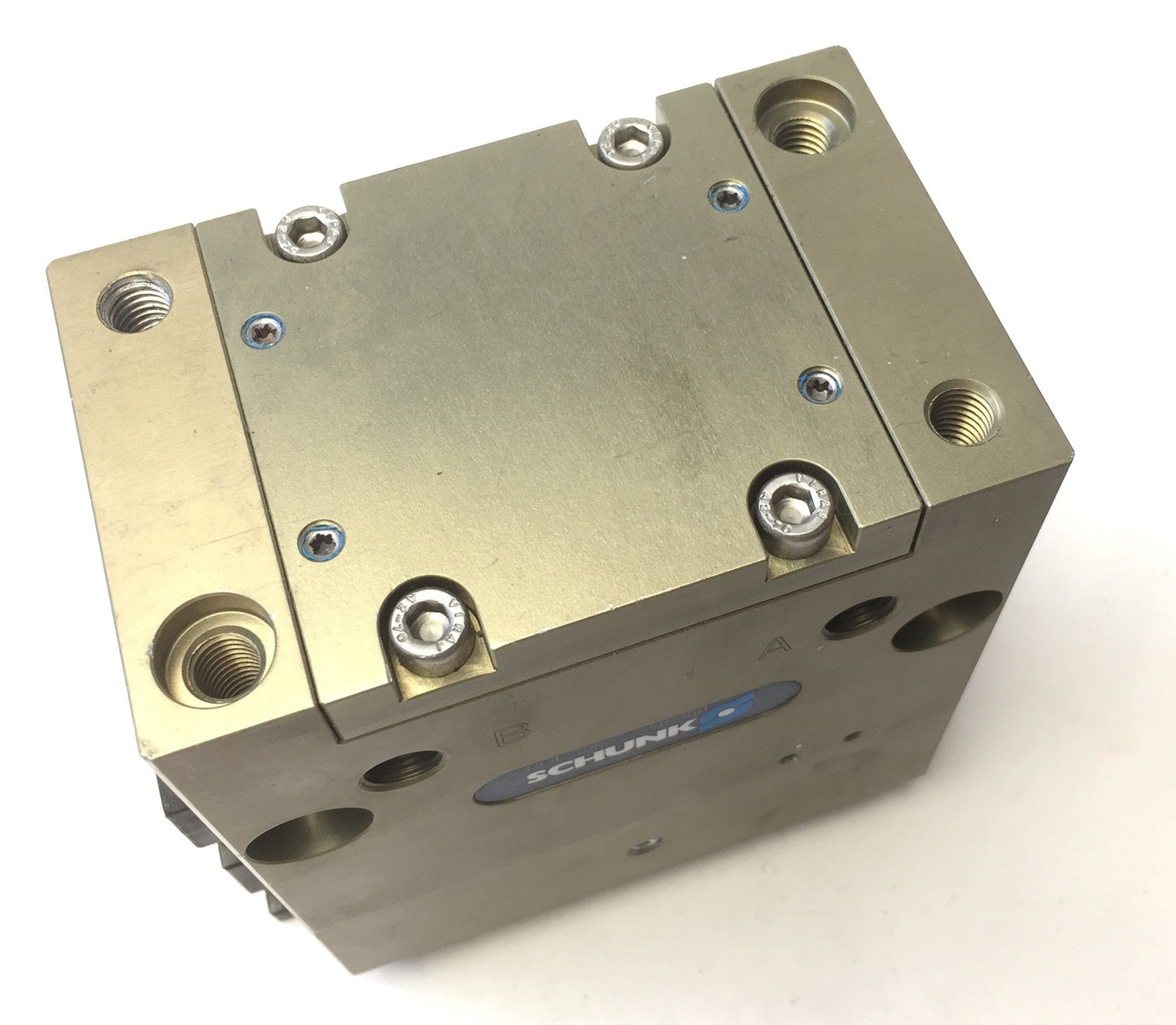 Used SCHUNK PGF 100 Universal Parallel Gripper 2-Jaw,23.5mm Stroke, 87psi, 880N Force