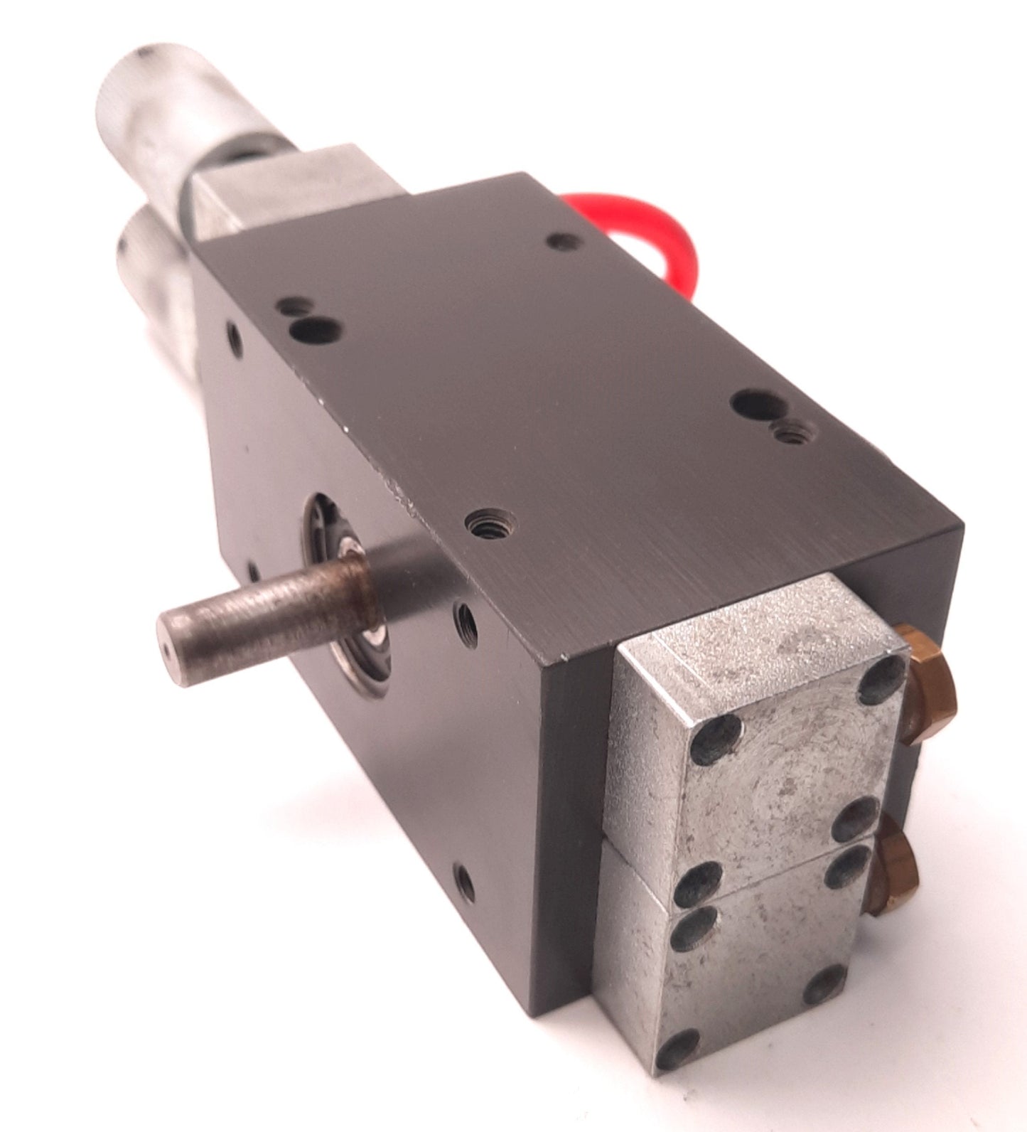 Used PHD Inc 0183752-1-02 Mini Rotary Actuator, 3 Position, 3/4" Bore, 180 Degrees