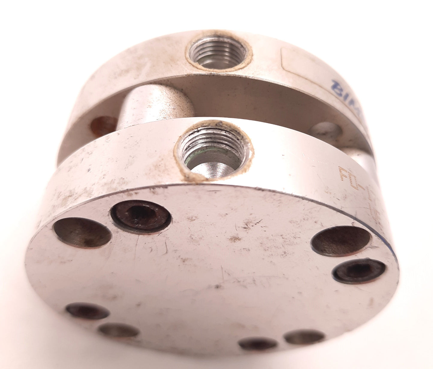 Used Bimba FO-170.5 Flat 1 Pneumatic Cylinder, 1.5" bore, 0.5" Stroke, Dbl. Acting