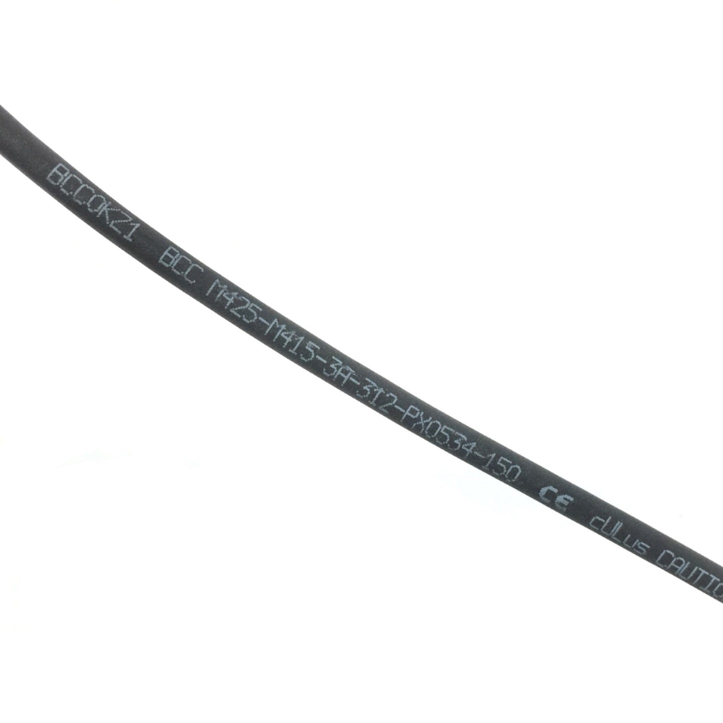 New Other Balluff BCC0KZ1 Double-Ended Cordset M12 Female M12 Male, 5-Pin 60VAC/DC 4A 15m