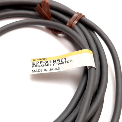 New Omron E2F-X1R5E1 Inductive Proximity Sensor, 1.5mm, 12-24VDC 200mA, NPN, 2m