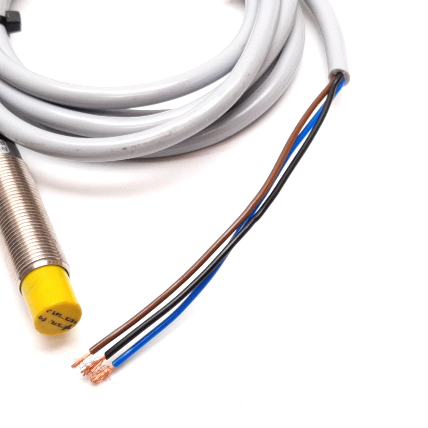 Used Turck Ni10U-M12-AP6X Inductive Proximity Sensor, 10mm, 10-30VDC, PNP N/O, 3-Wire