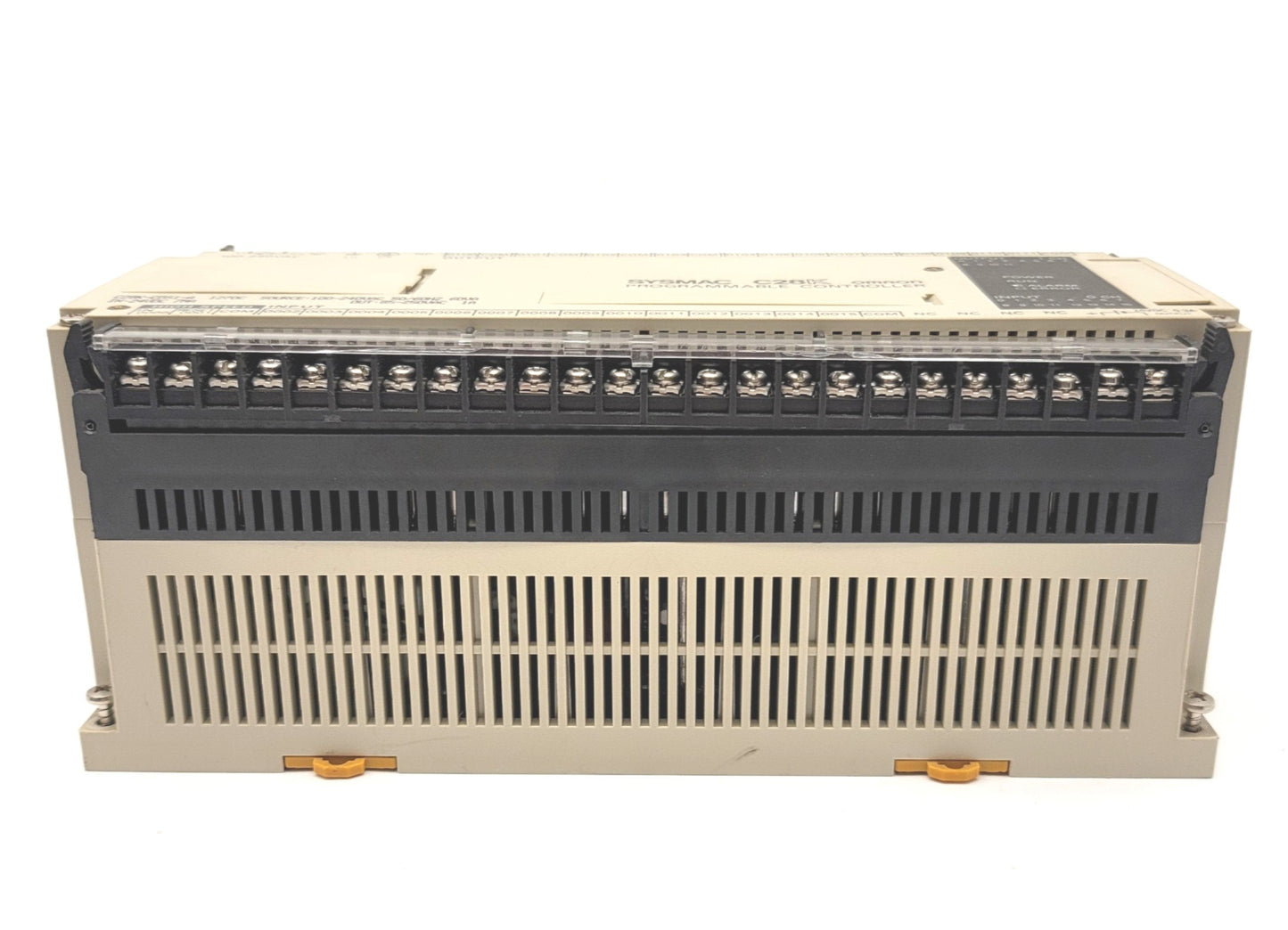 Used Omron C28K-CDS1-A SYSMAC C28K Programmable Controller 100-240VAC, 28 I/O Points