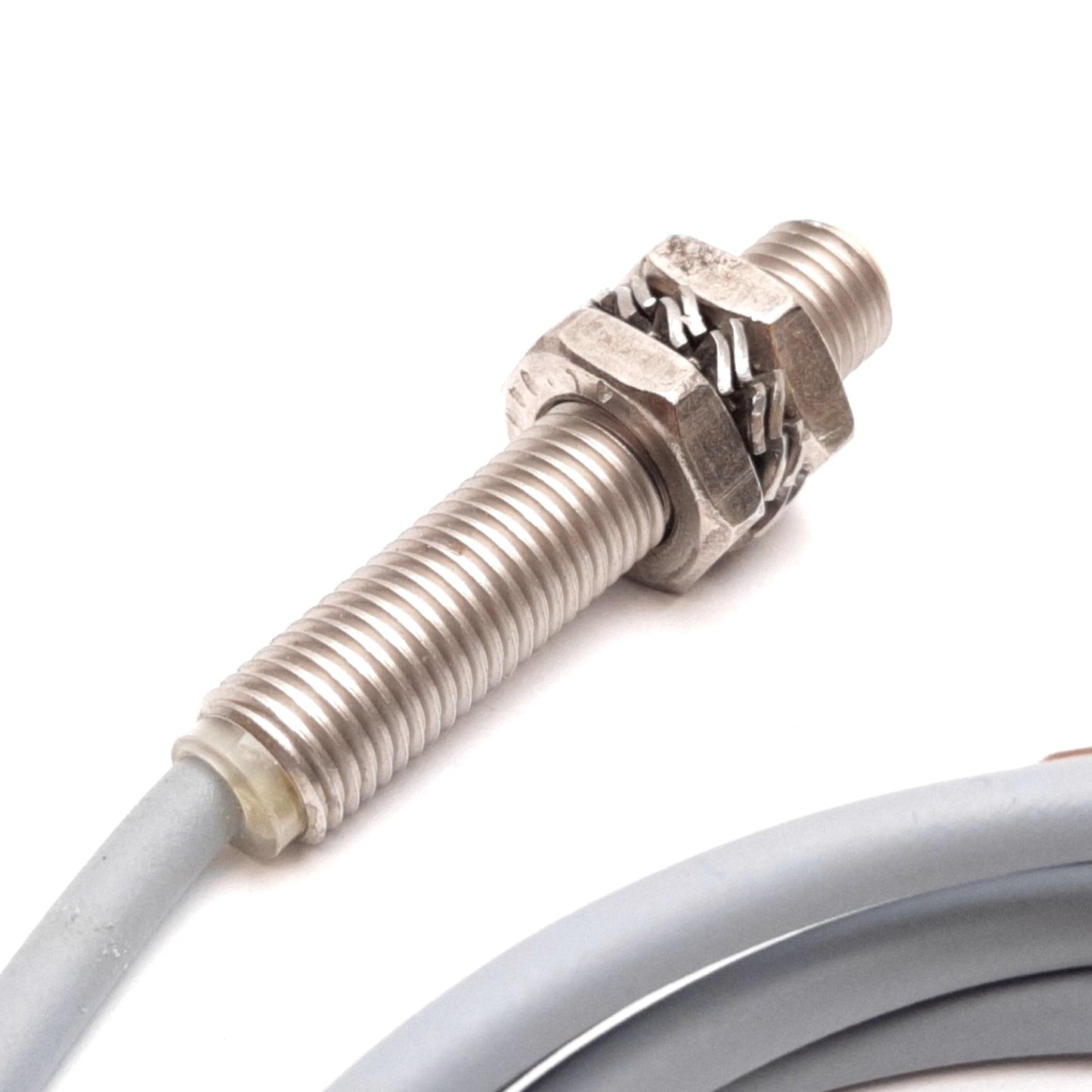Used Turck Bi2U-EG08-AN6X Inductive Proximity Sensor, 2mm, 10-30VDC, NPN N/O, M8x1