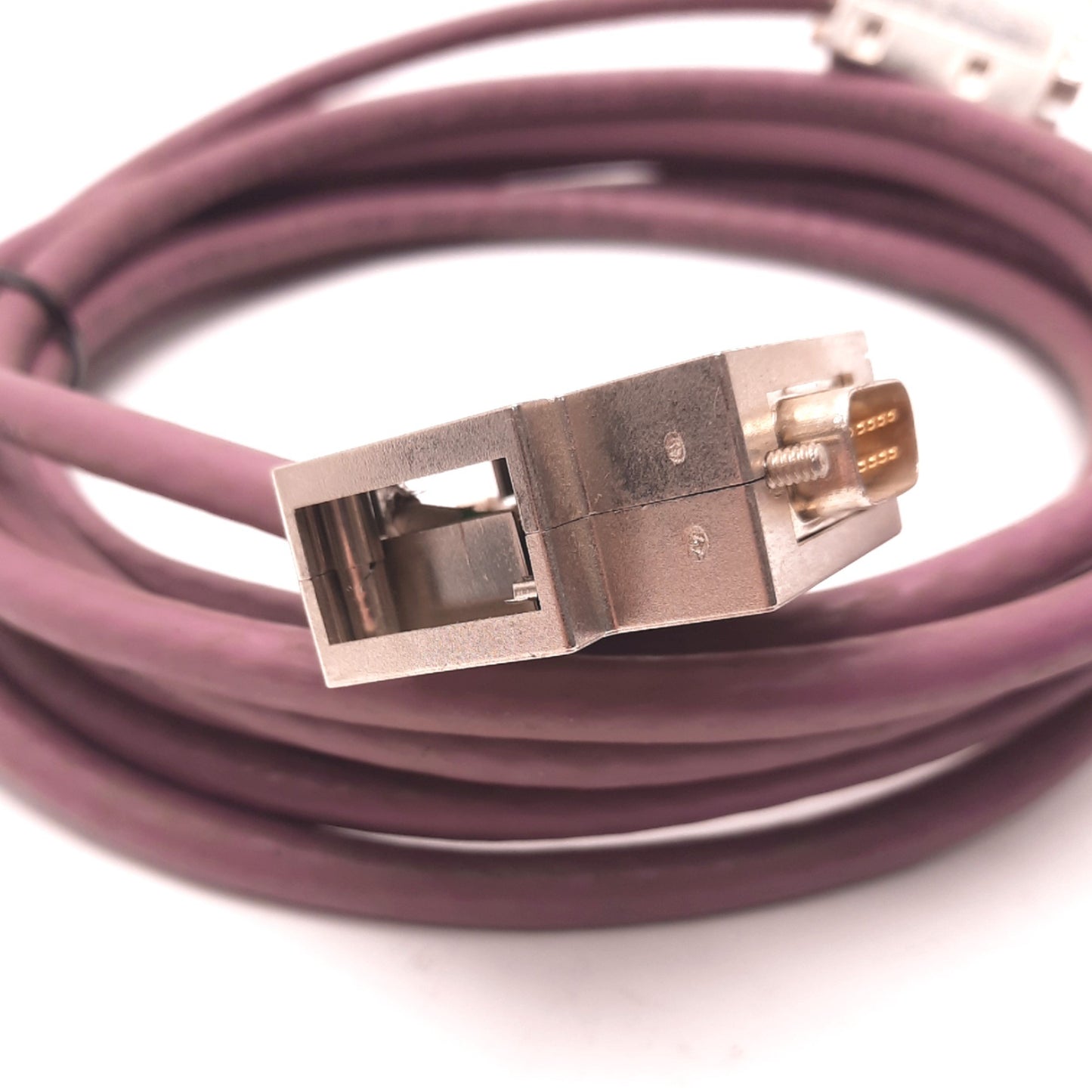 Used Brad Harrison MA9D00-32 D-Sub Cable, Male to Male, D-Sub 9 Pin, 10 Foot Length