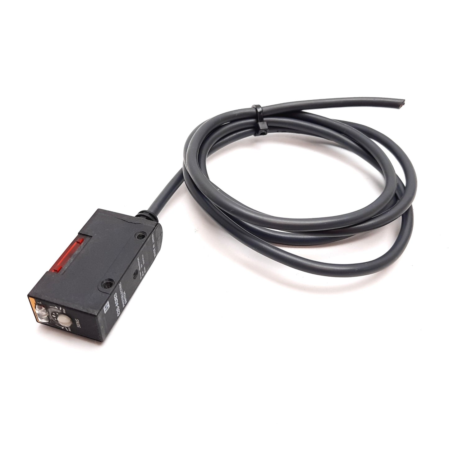 Used Omron E3S-AD83 Photoelectric Sensor, Diffuse-Reflective, 100mm, 10-30VDC, PNP