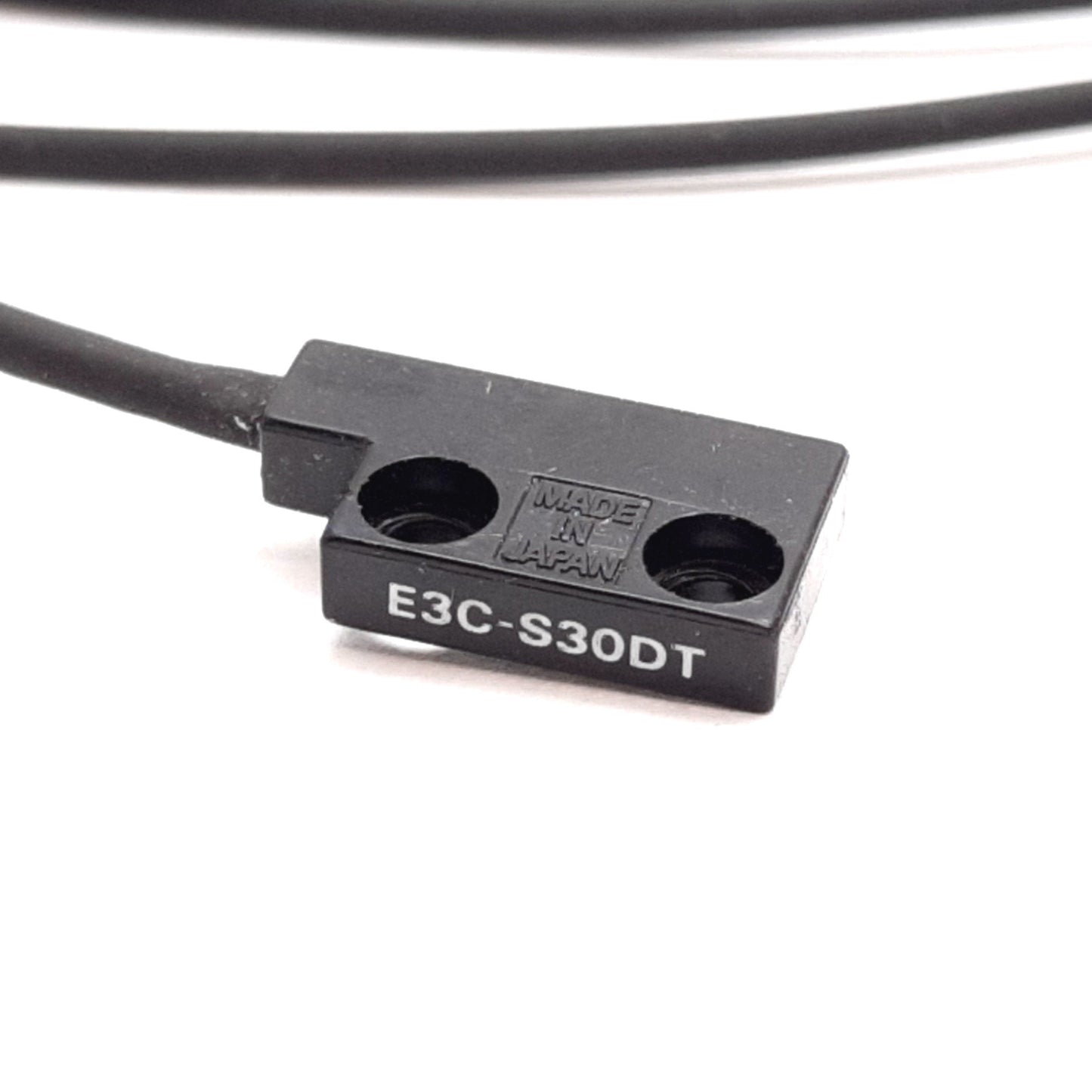 Used Omron E3C-S30T Photoelectric Sensor, Through-Beam, Emitter and Receiver, 300mm