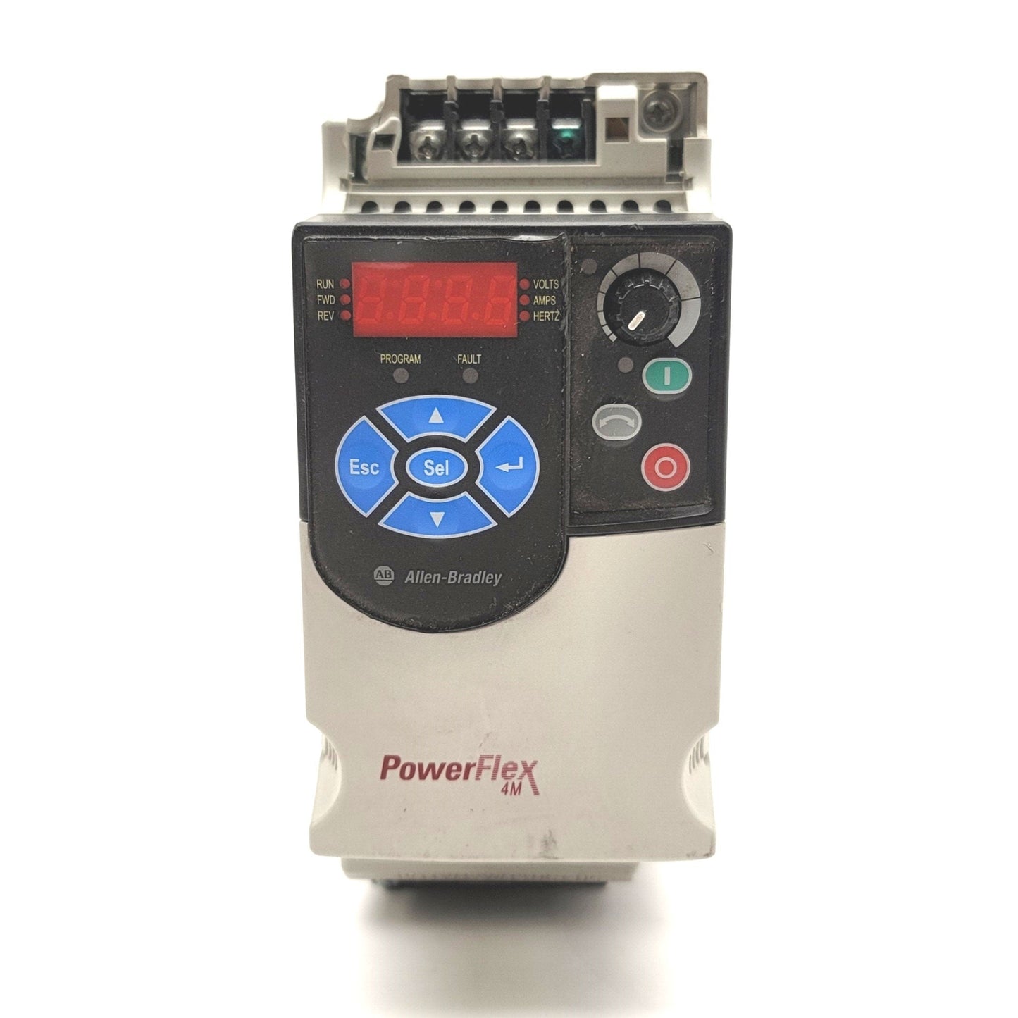 Used Allen Bradley 22F-D1P5N113 PowerFlex 4M AC Drive 380-460VAC 0.4kW/0.5HP 0-400Hz