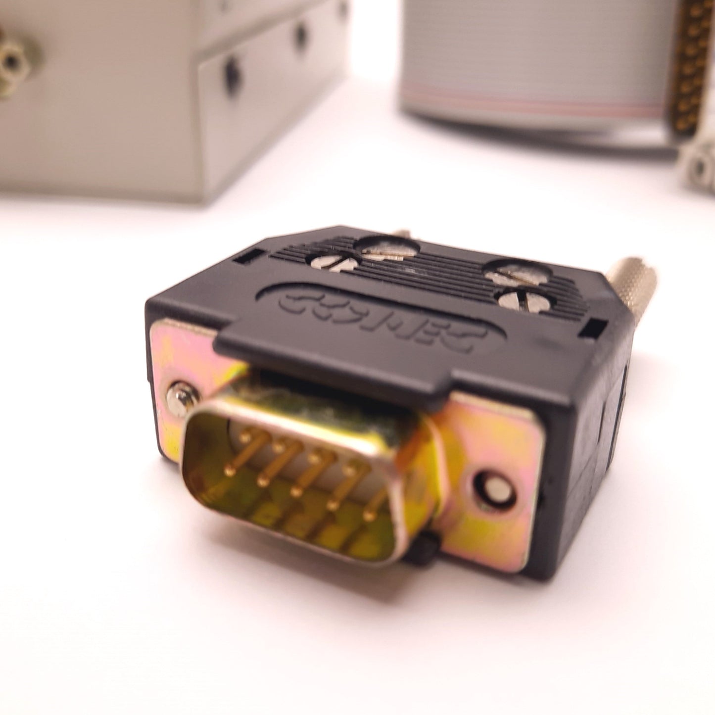 Used Cyberoptics MD-02 Driver, Dual Ports, DB25 Female x2, DB37 Male, Class IIIb