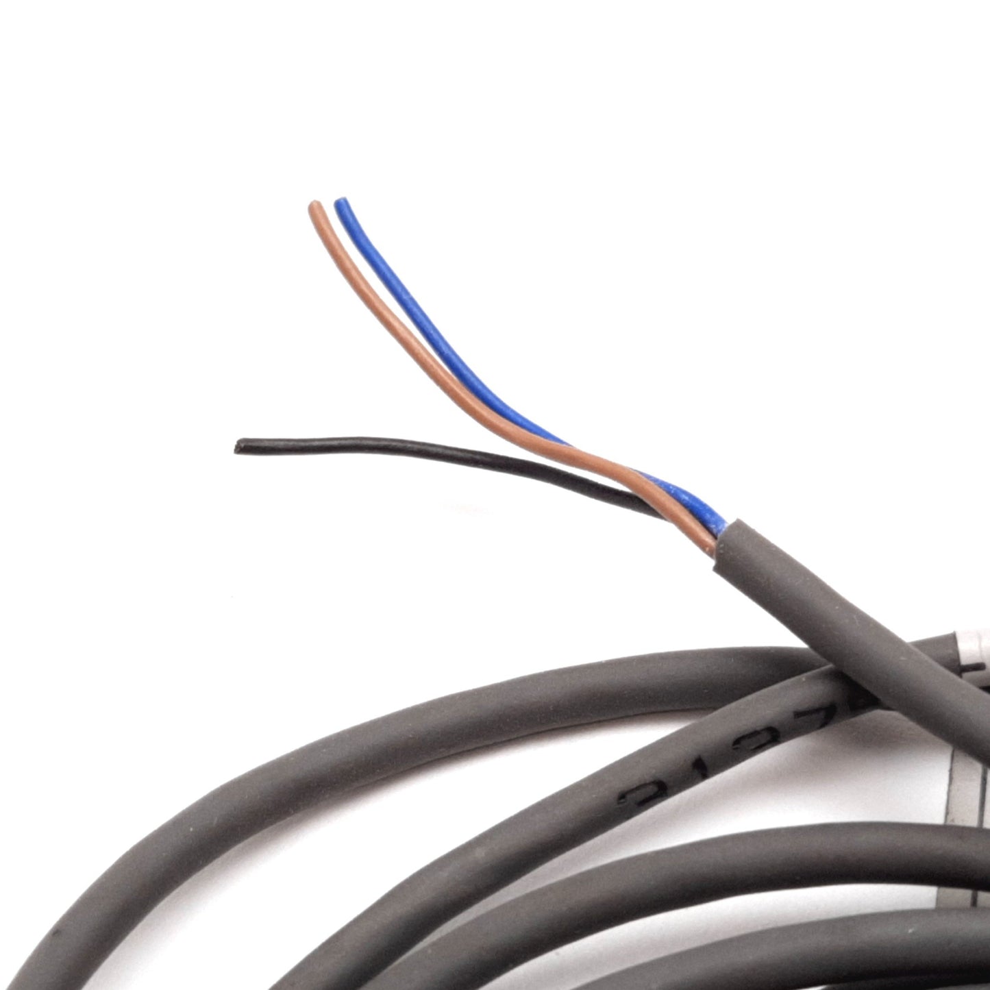 Used Omron E2E-X1C1 Inductive Proximity Sensor, 1mm, 12-24VDC, NPN N/O, M5