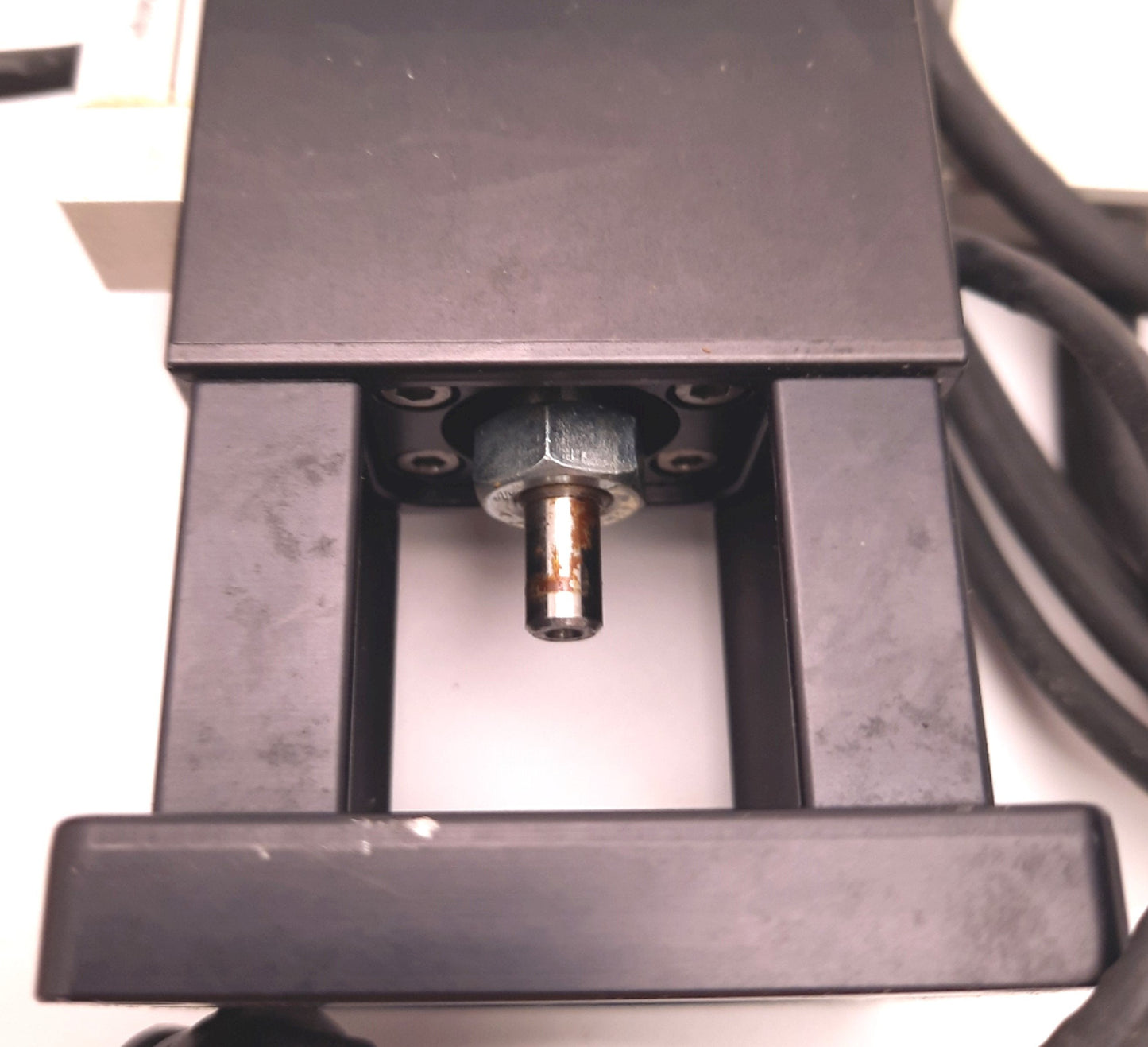 Used Parker HS02 Linear Ball Screw Stage: 2mm Travel: 55mm, MSA 001 Encoder