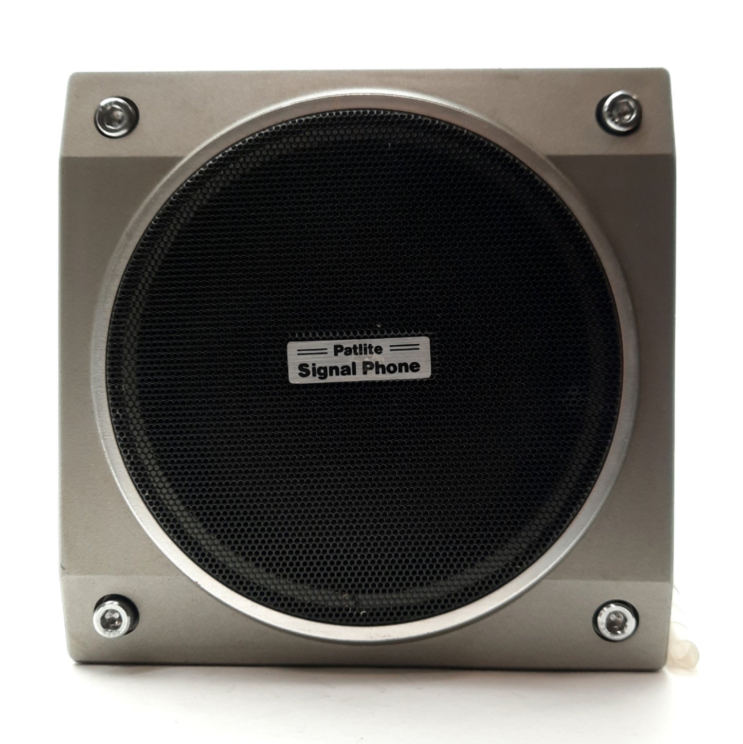Used Patlite ETB-24B Signal Phone Alarm, 4" Speaker, 6W, 24VAC/DC .2A