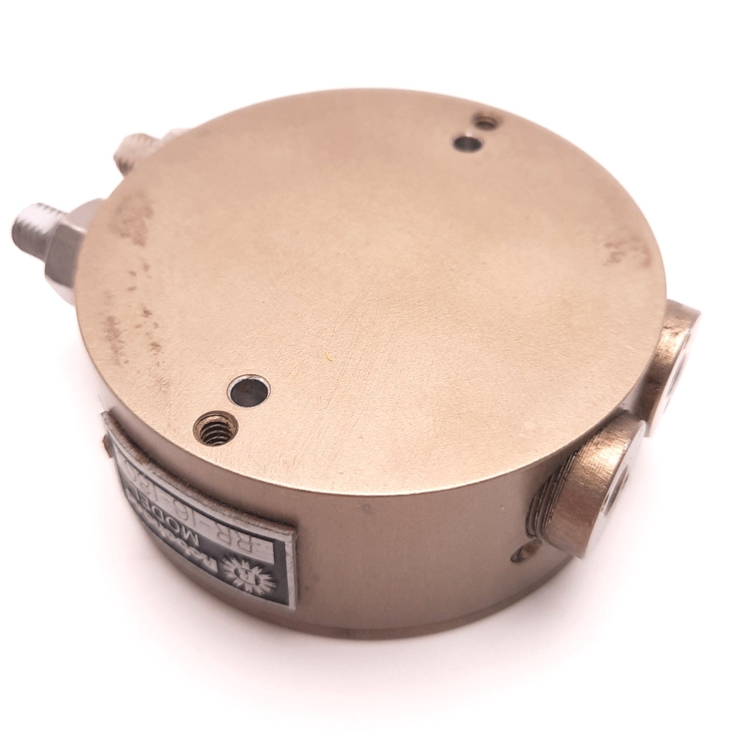 Used Robohand RR-16-180 Pneumatic Flange Rotary Actuator, 135 Degree, Two Sensor