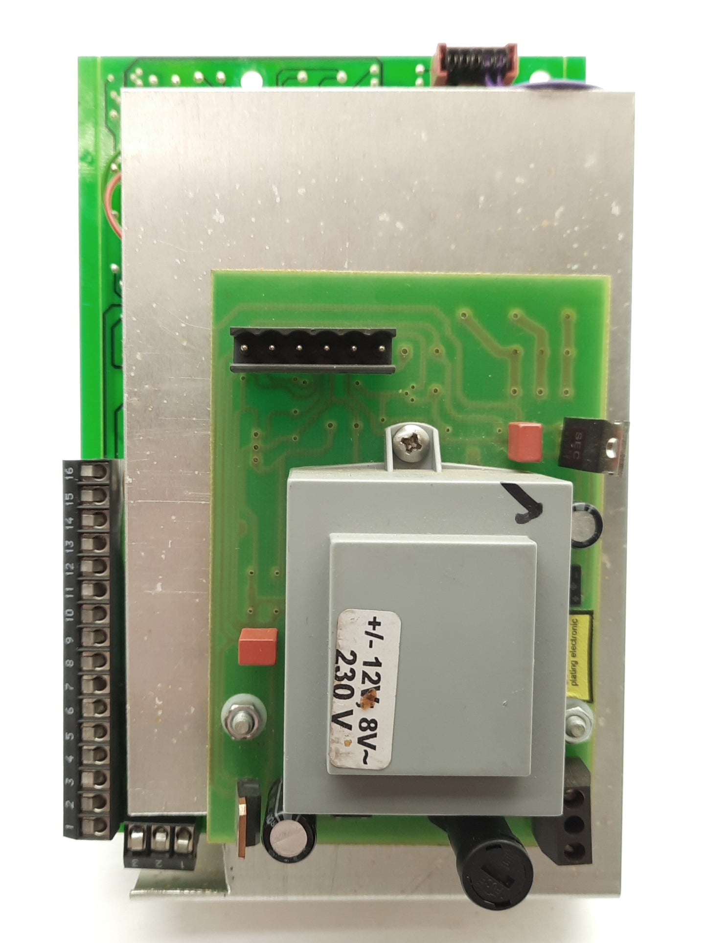 Used Plating Electronic SN093074 Electroplating Display/Control Boards for PE1050