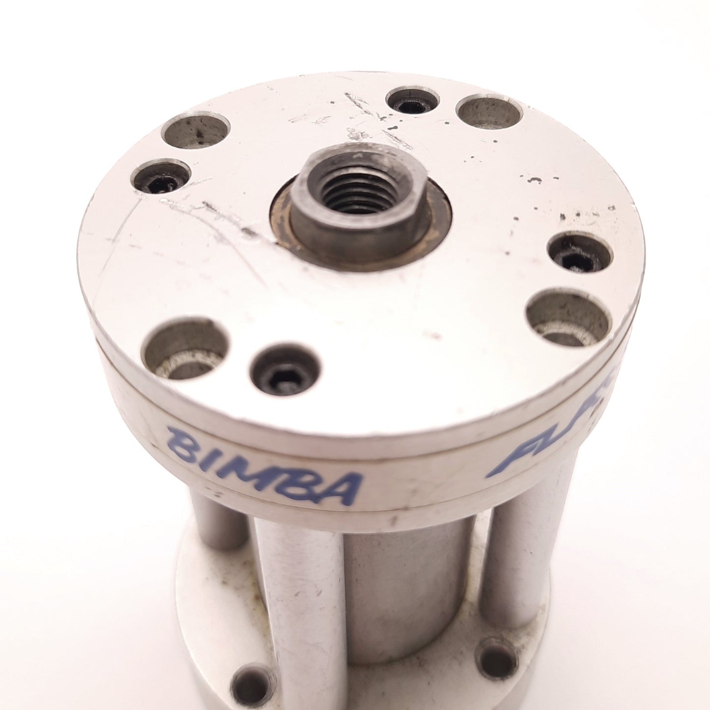Used Bimba FO-092 Flat-1 Pneumatic Cylinder, Bore 1-1/16", Stroke 2", Double Acting
