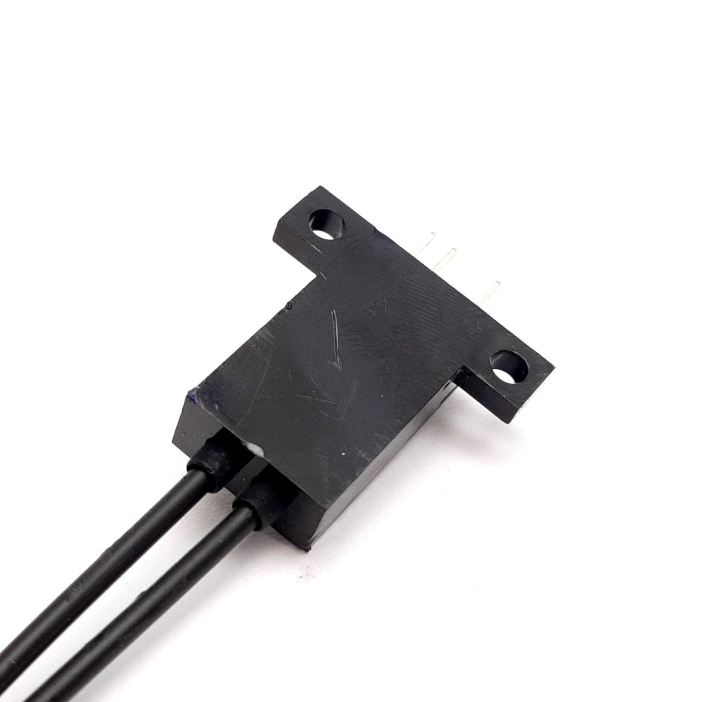 Used Omron EE-SPZ301Y-01 Fiber Optic Sensor, Reflective, 1-3mm, 5-24VDC, NPN