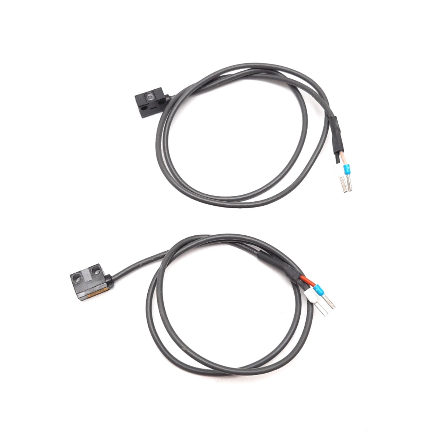 Used Omron E3C-S10 Photoelectric Sensor, Emitter and Receiver, Through-Beam, 100mm