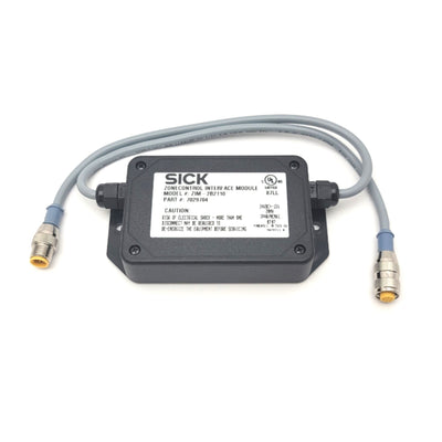 Used SICK ZIM-2B2110 7029704 Zone Control Interface Module For WTR, 24VDC, M12 5-Pin