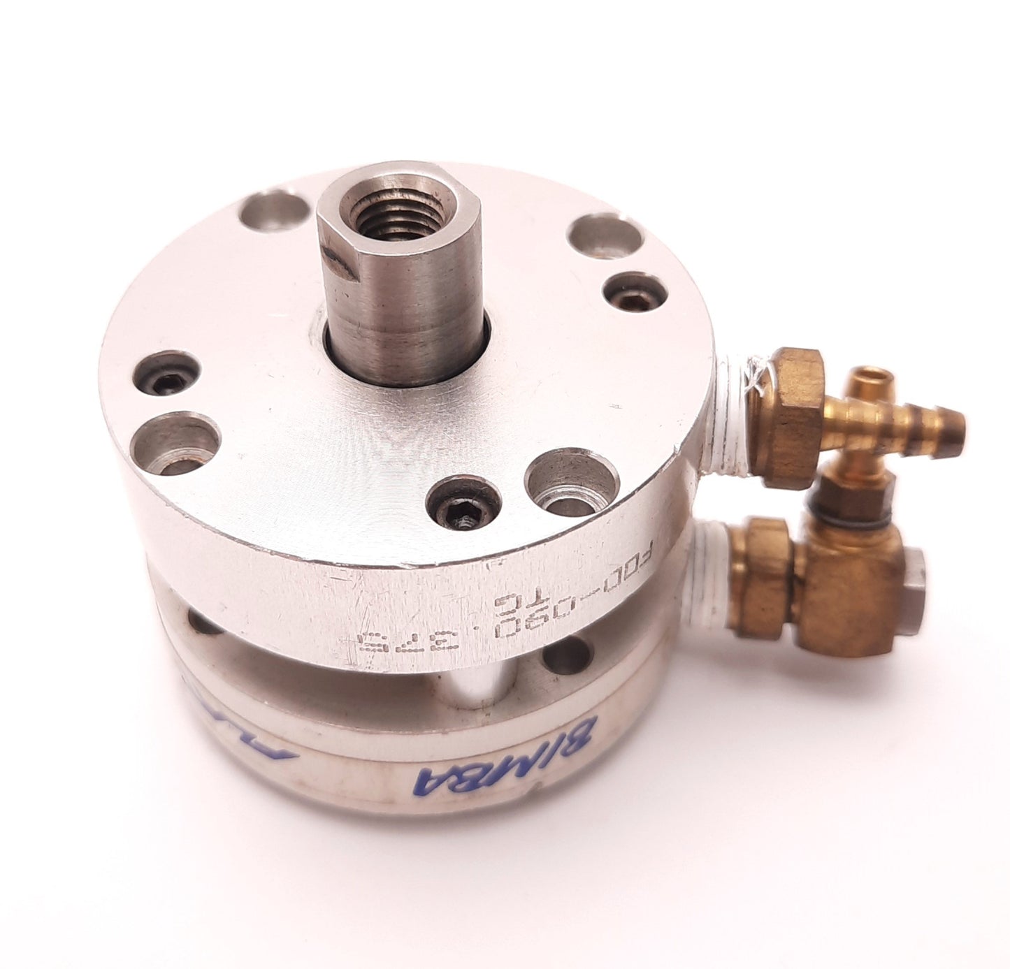 Used Bimba FOD-090.375 Flat One Compact Cylinder, 1-1/16" Bore, 0.375" Stroke