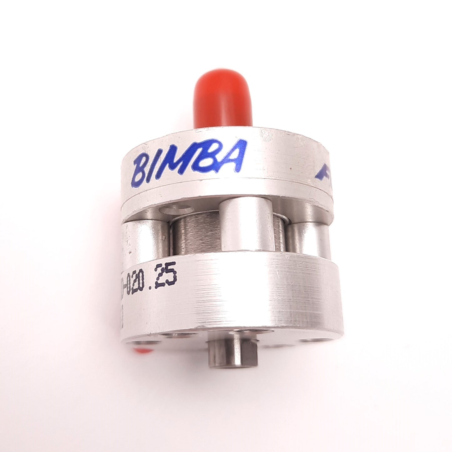 Used Bimba FOD-020.25 Flat-1 Compact Cylinder, 9/16" Bore Size, 1/4" Stroke, Dbl Rod