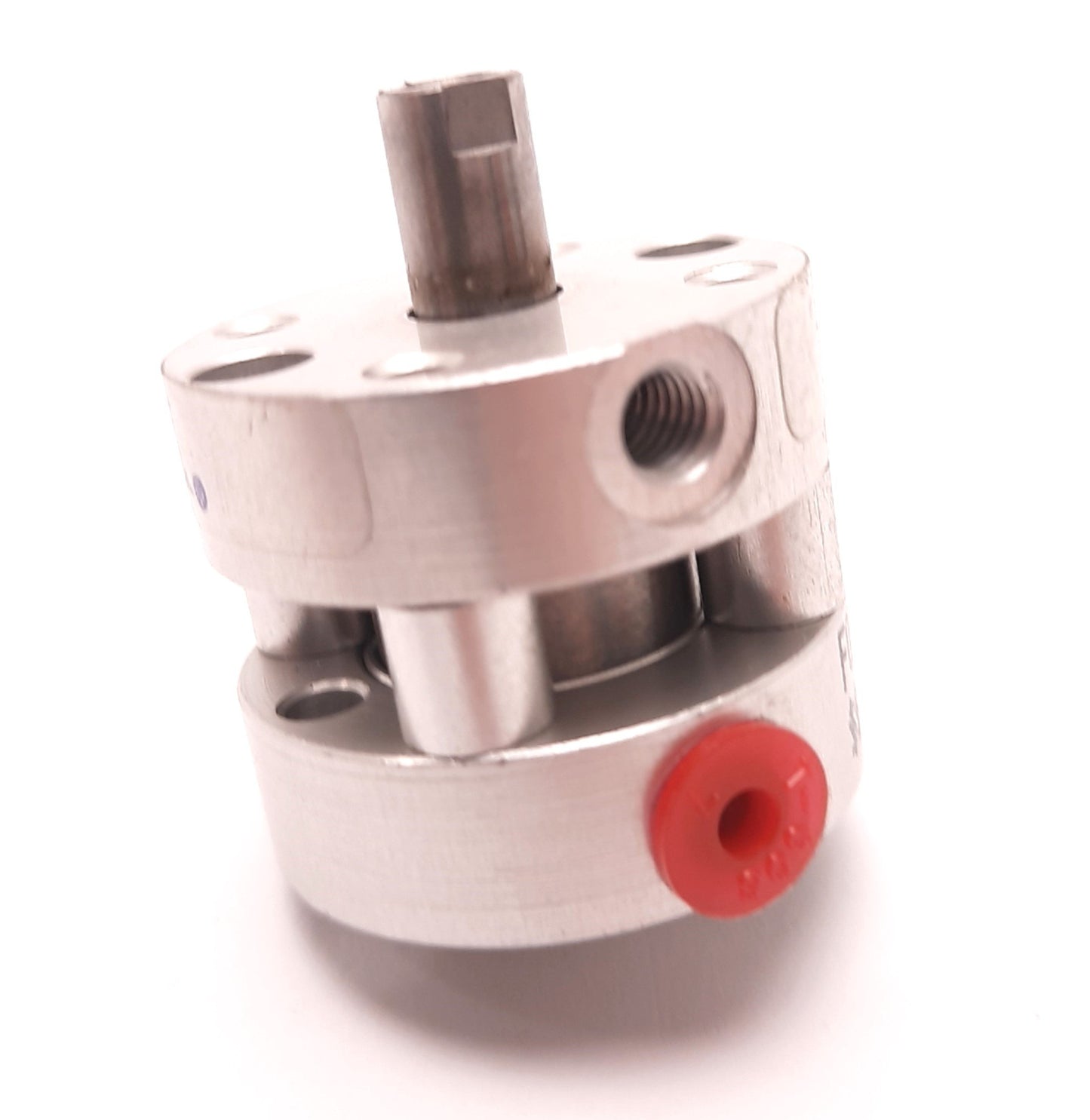 Used Bimba FOD-020.25 Flat-1 Compact Cylinder, 9/16" Bore Size, 1/4" Stroke, Dbl Rod