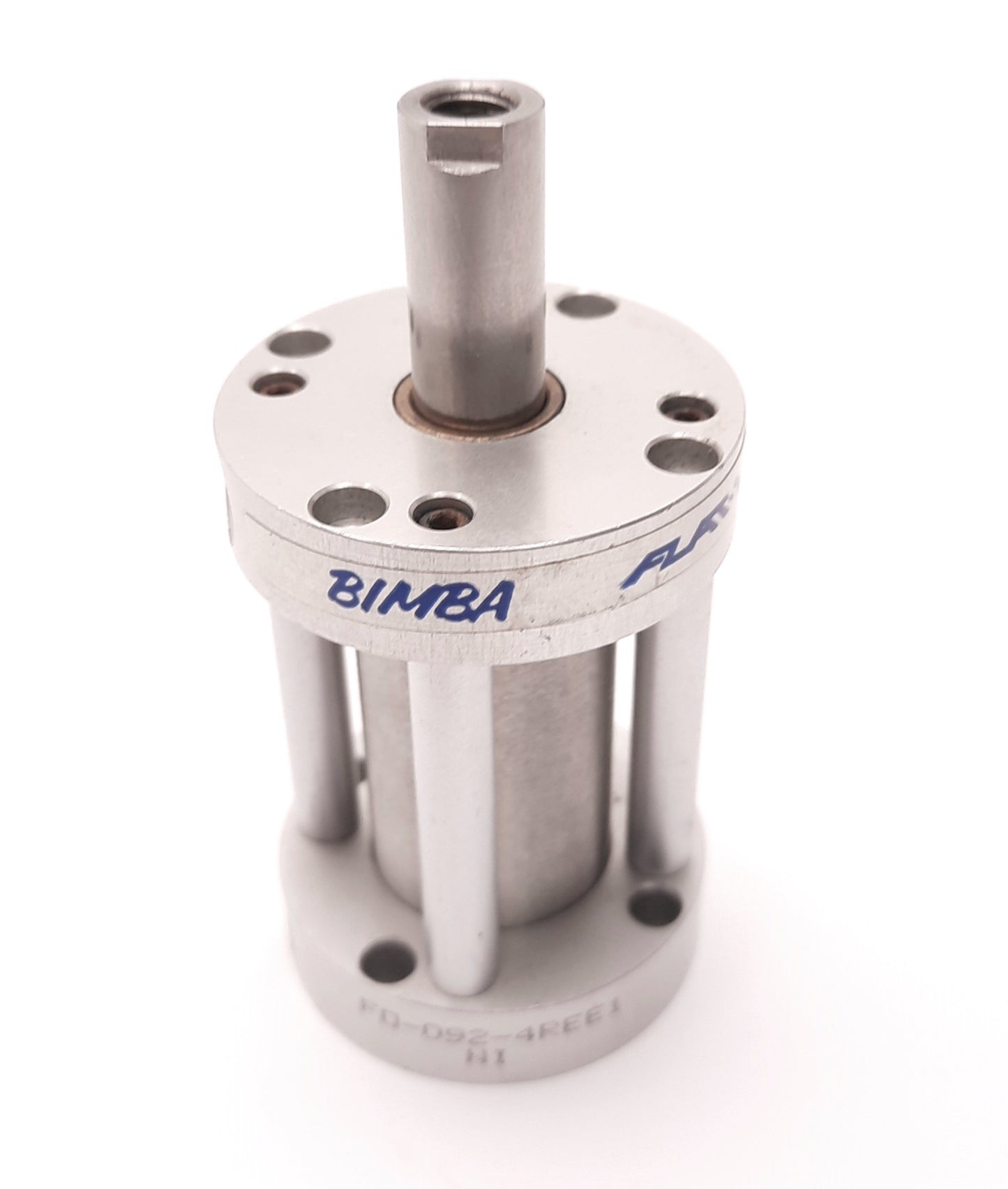 Used Bimba FO-092-4REE1 Flat-1 Compact Cylinder, 1-1/16" Bore, 2" Stroke, 1"Extension