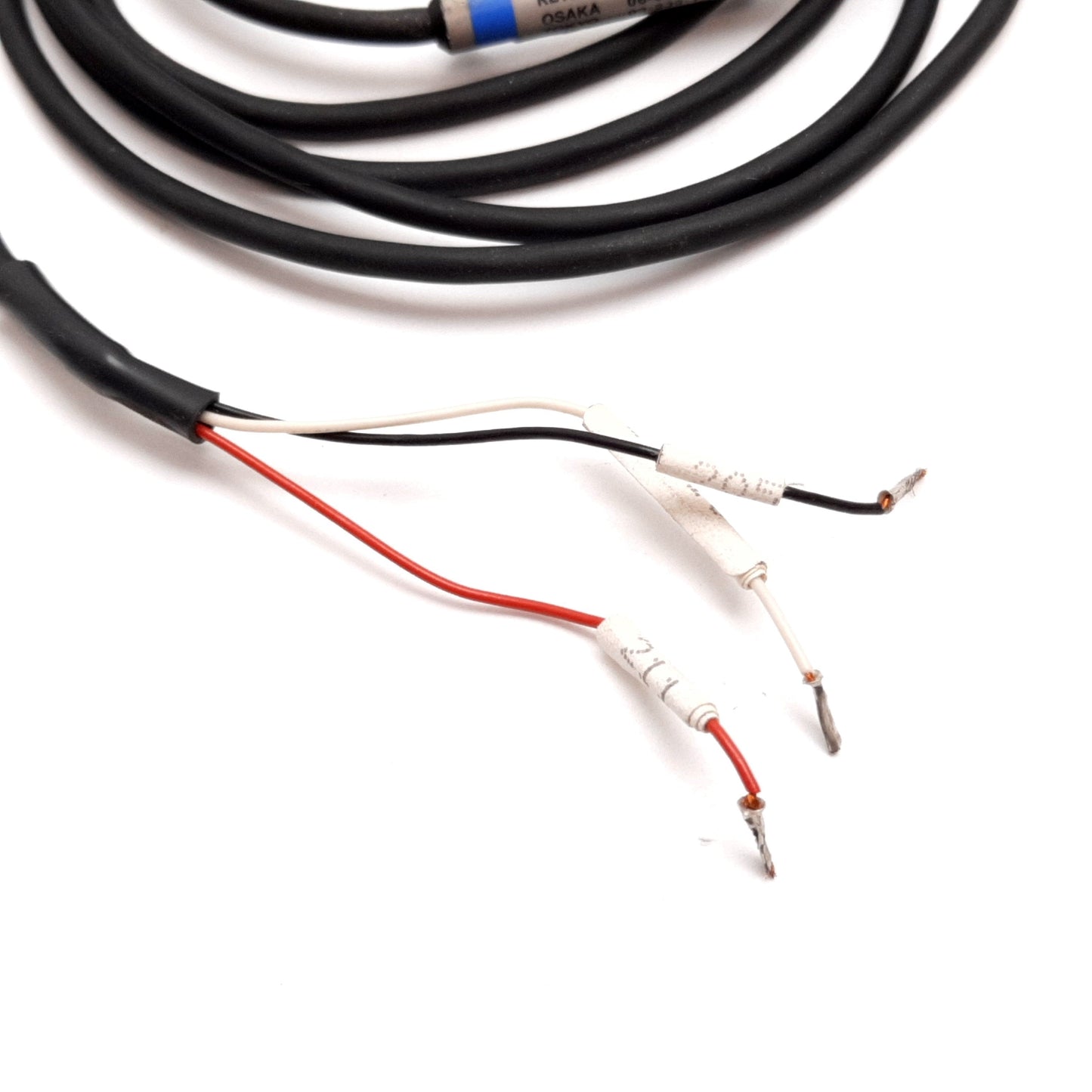 Used Keyence EM-054 Inductive Proximity Sensor, 1.2mm, 12-30VDC, NPN N/O, 3-Wire