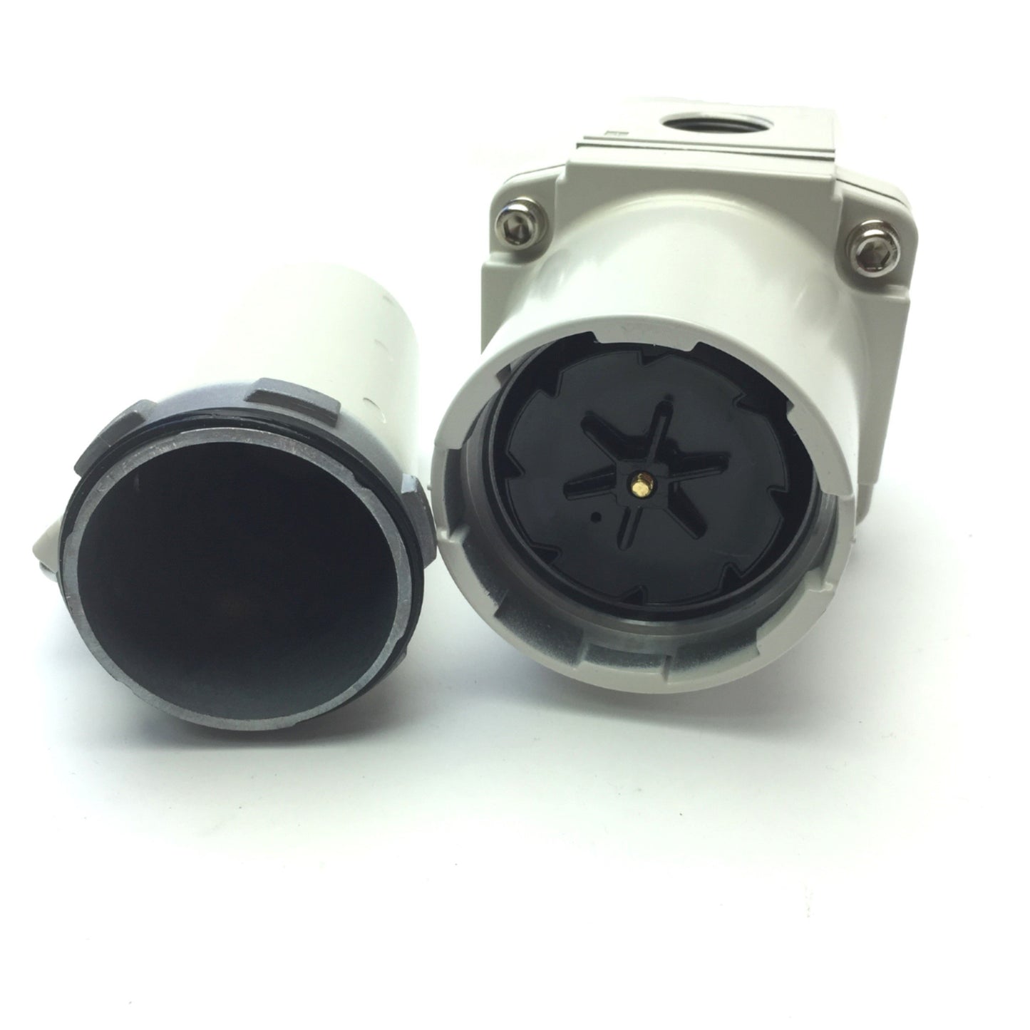 New SMC AF50-F06D-8R-A Pneumatic Air Filter w/ Auto Drain NO, Ports: G3/4, 1 MPa