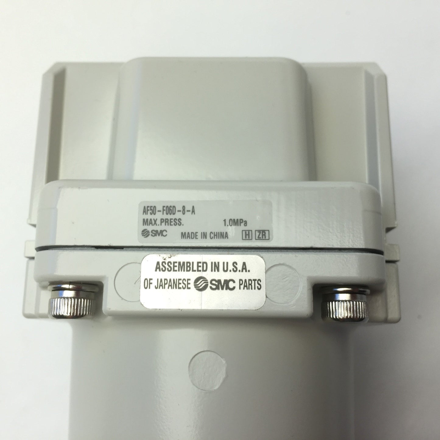 New SMC AF50-F06D-8R-A Pneumatic Air Filter w/ Auto Drain NO, Ports: G3/4, 1 MPa