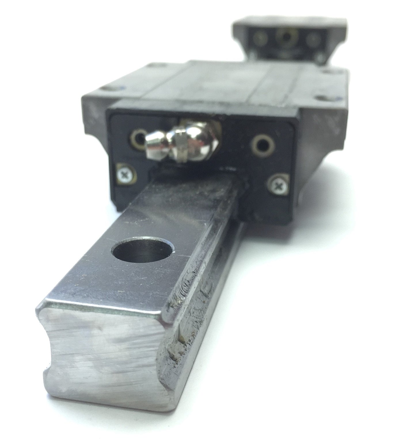 New – Open box THK Linear LM Guided Rail 460mm w/ 2x Caged Ball Bearing Block Carriages SHS20