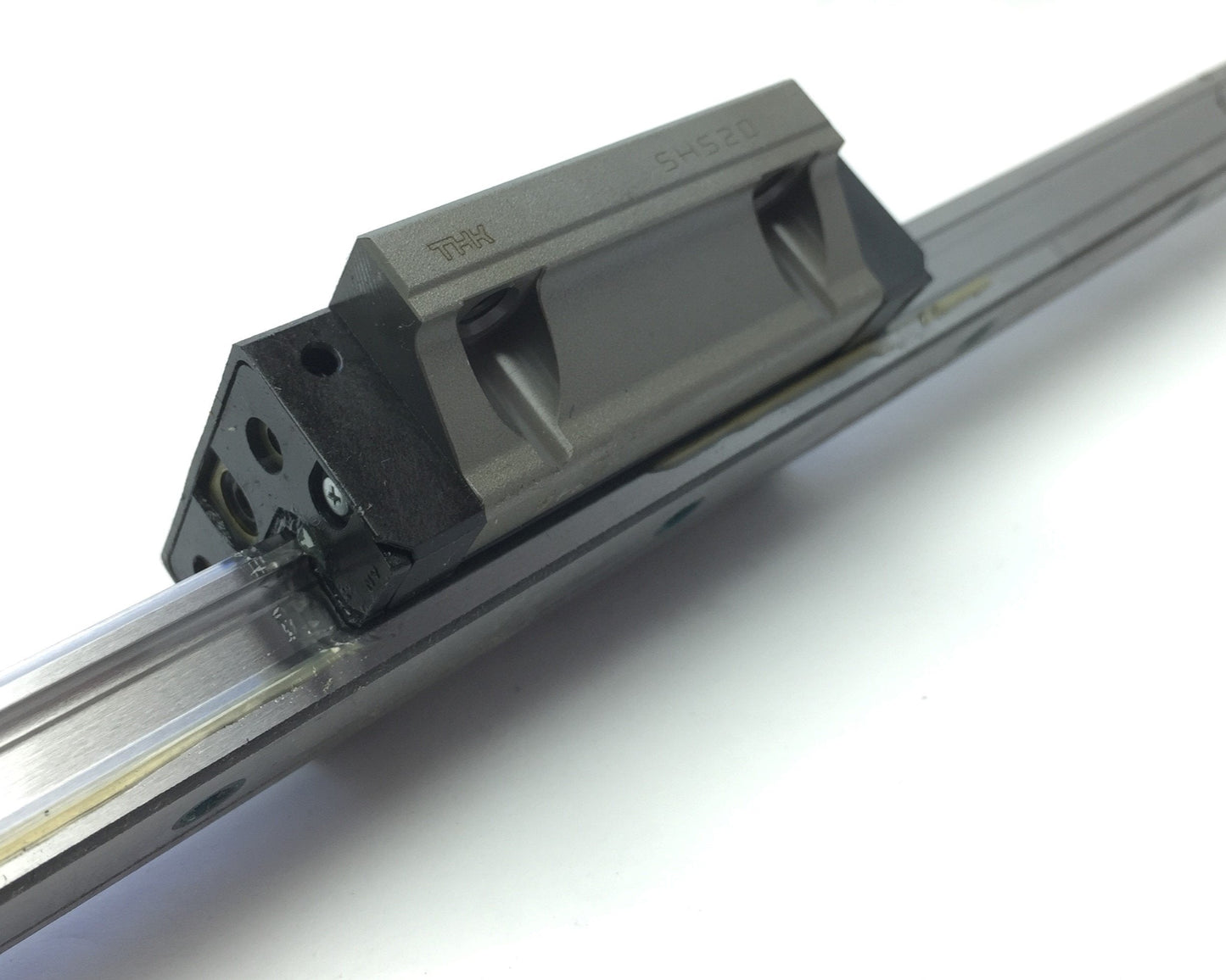 New – Open box THK Linear LM Guided Rail 460mm w/ 2x Caged Ball Bearing Block Carriages SHS20