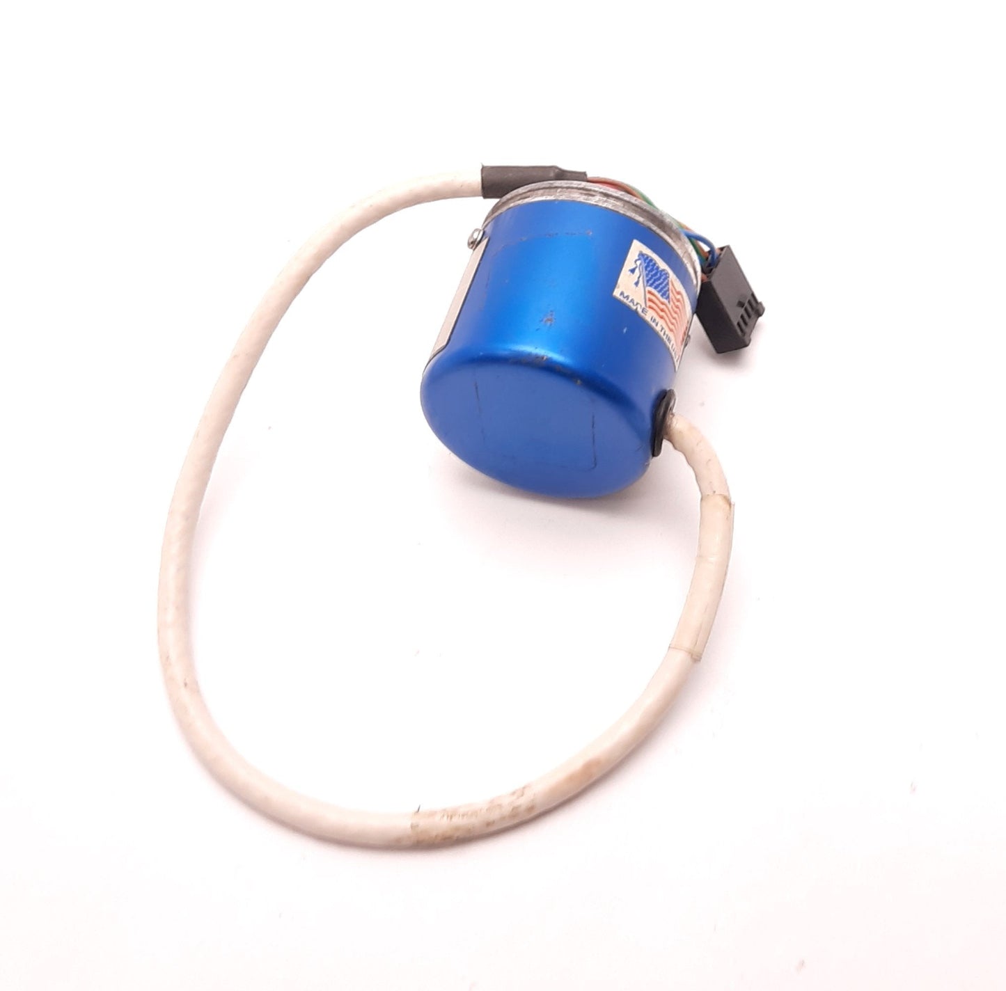 Used Dynamic Research 153/021-1000-11SAH Rotary Encoder, 10 Pin Connection,1/4" Shaft