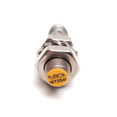 Used Turck Bi1.5-EG08K-AN6X-V1131 Inductive Proximity Sensor, 1.5mm, 10-30VDC NPN N/O