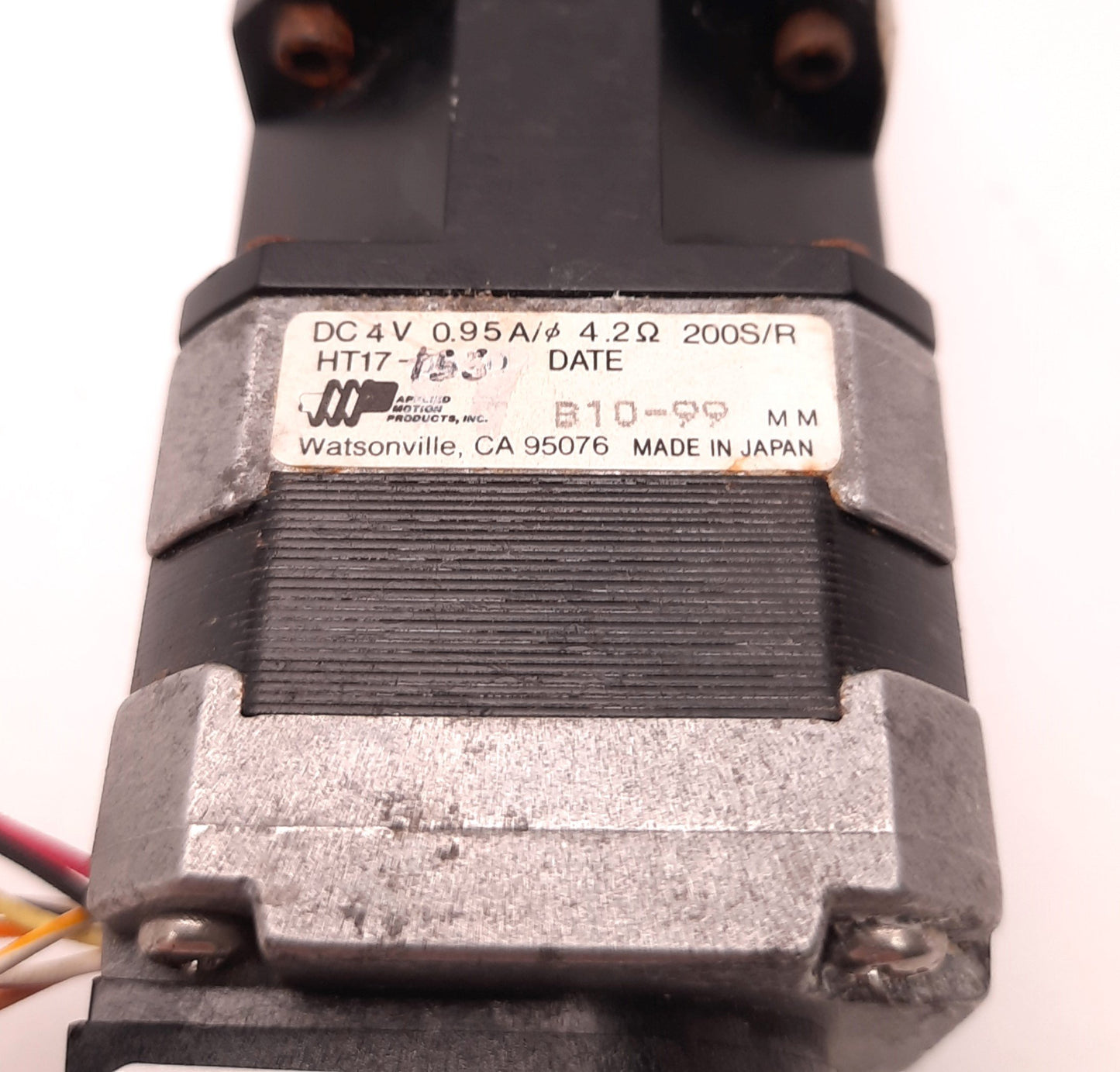 Used Applied Motion 17PL0100 Planetary, E2-500-197-IH Encoder Gearhead, HT17 Motor