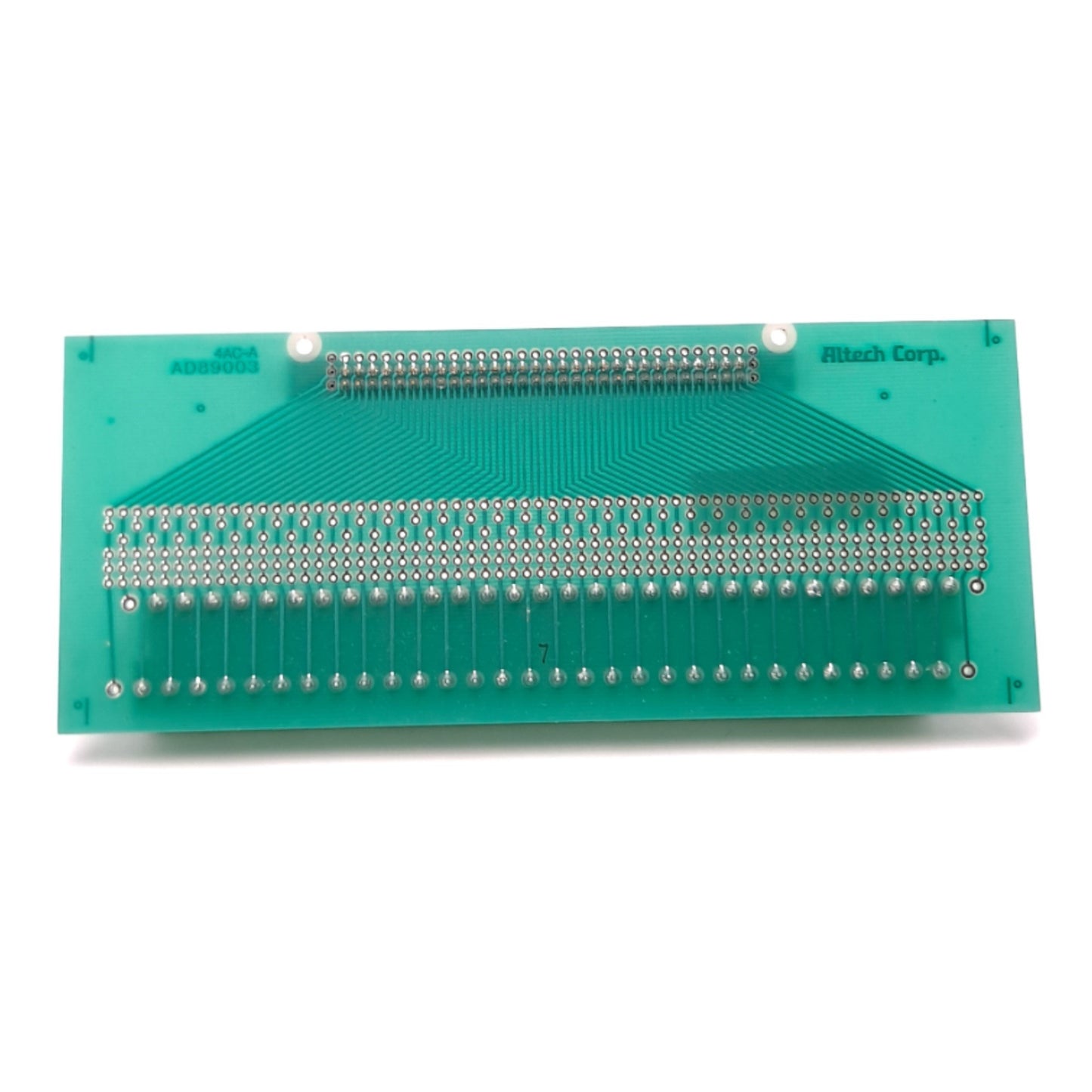 Used Altech 4AC-A AD89003 Breakout Module Board Base Backplane, 60 PIN, Ribbon Cable