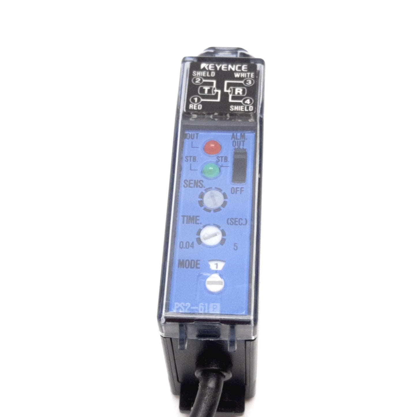 Used Keyence PS2-61P Photoelectric Sensor Amplifier, 12-24VDC, PNP 100mA Output