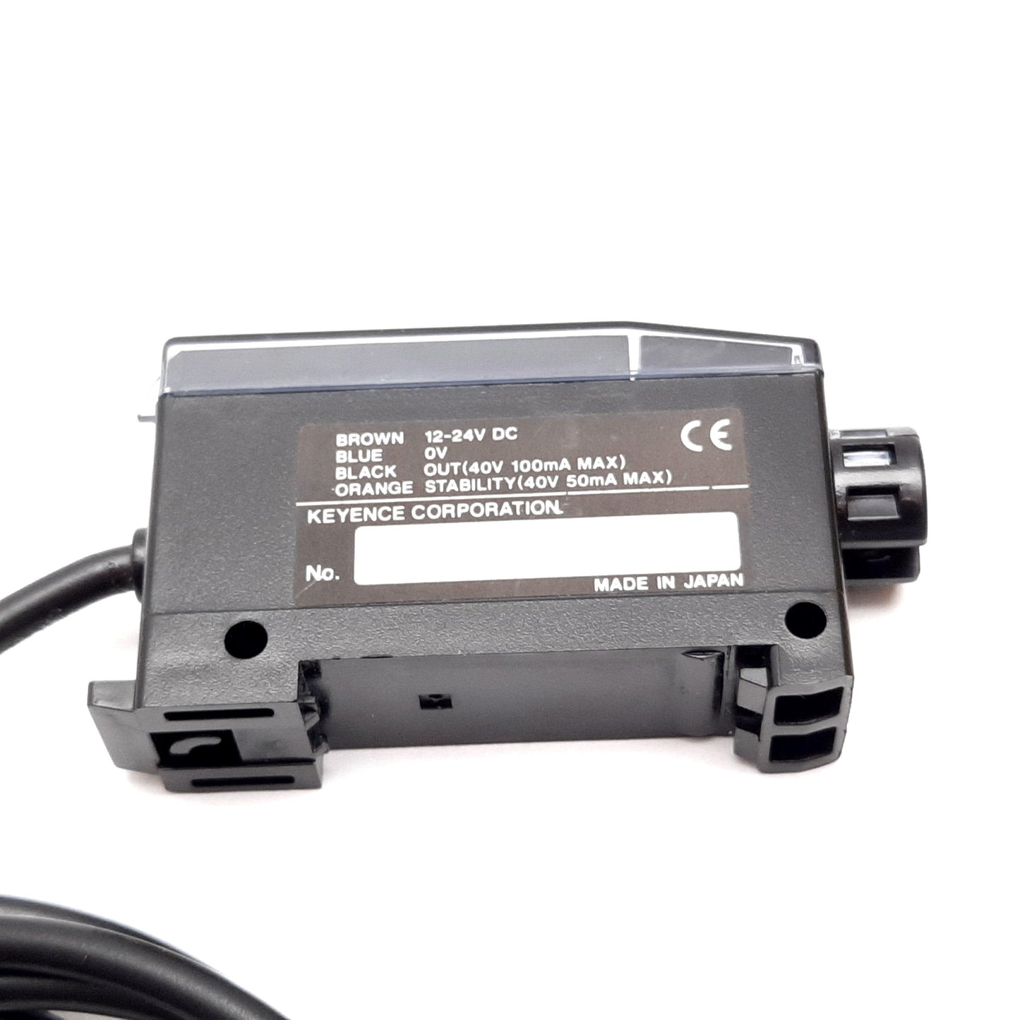 Used Keyence PS2-61P Photoelectric Sensor Amplifier, 12-24VDC, PNP 100mA Output