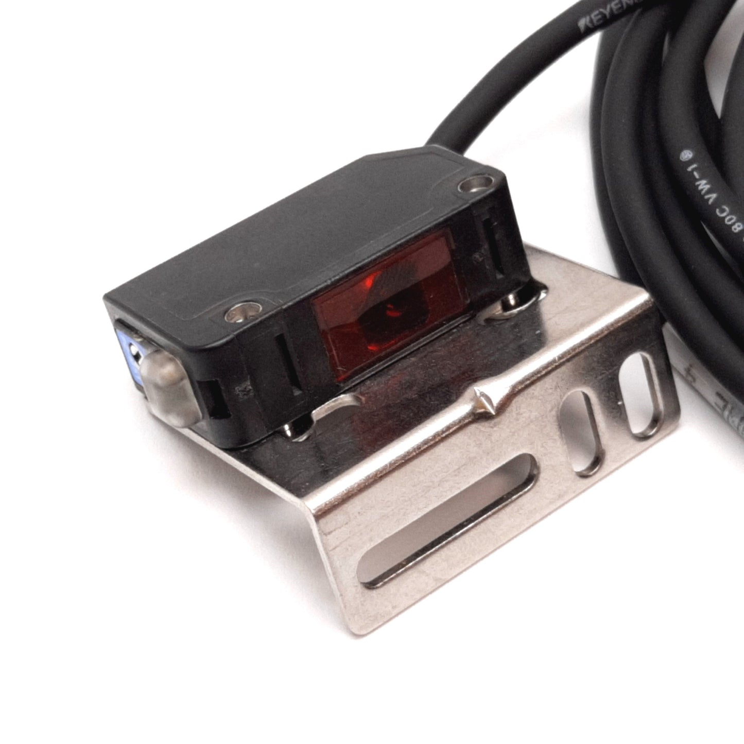 Used Keyence PZ-M51 Photoelectric Sensor Transmitter, 10m, 12-24VDC, NPN, Red LED