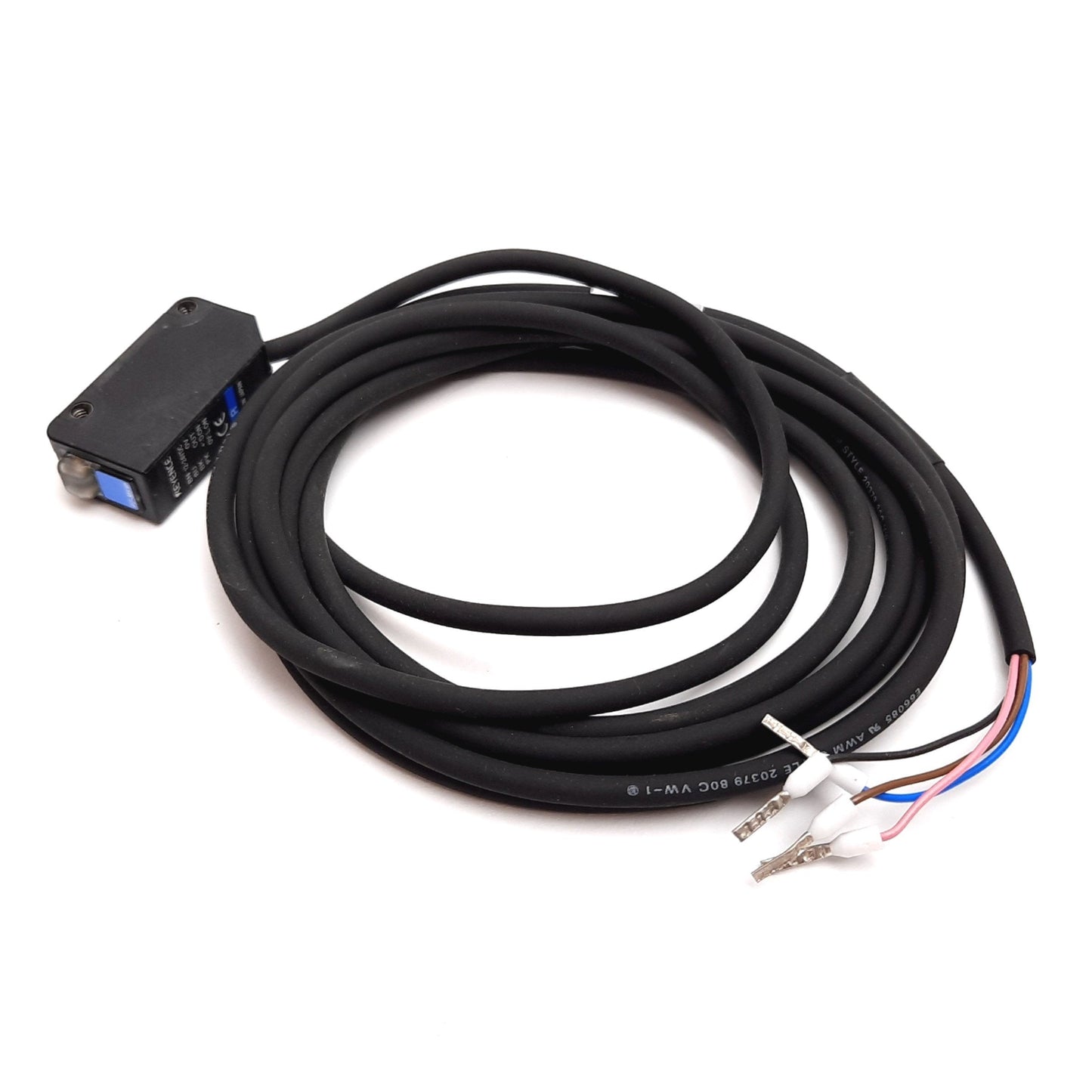 Used Keyence PZ-M51P Photoelectric Sensor Receiver, 10m, 12-24VDC, PNP, Red LED